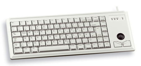Cherry CHERRY G84-4400LPBGB-0 + Trackball keyboard grey 2x PS/2 (GB)