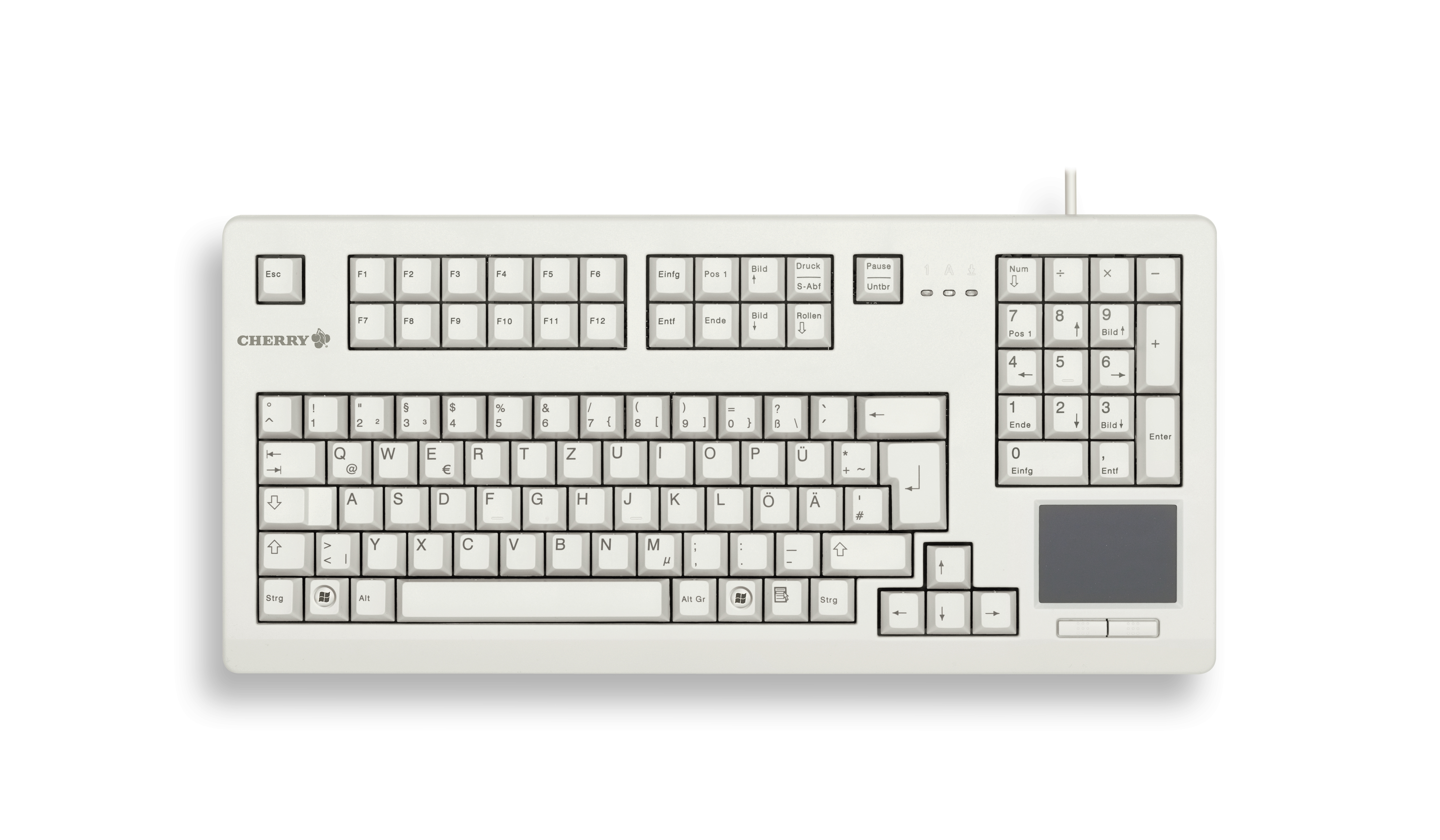 Cherry CHERRY Touchboard Keyboard USB grey (GB)