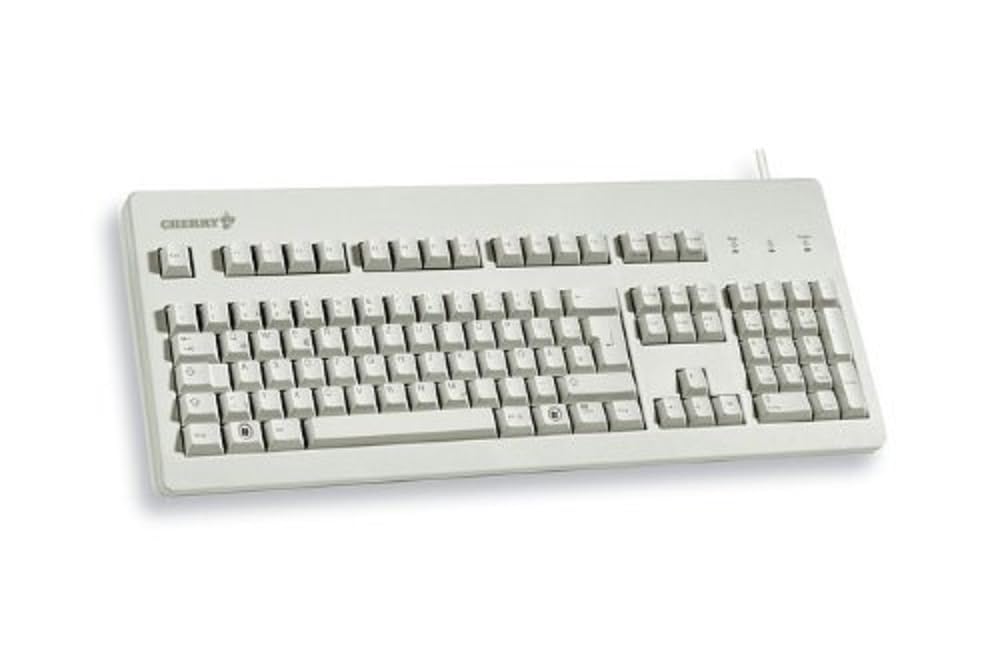 Cherry STD Keyboard G80-3000 Klick USB grey (US)