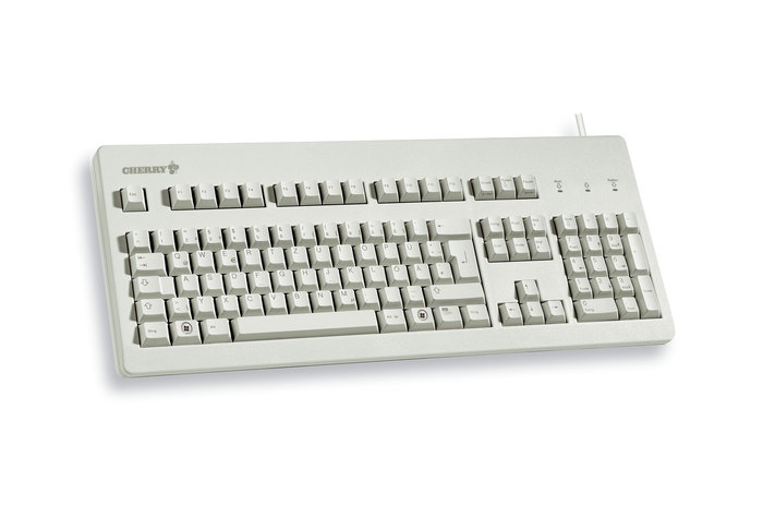 Cherry Standard corded Keyboard USB grey (US)