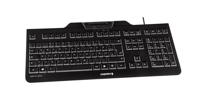 Cherry KC 1000 SC Keyboard Black (PN)