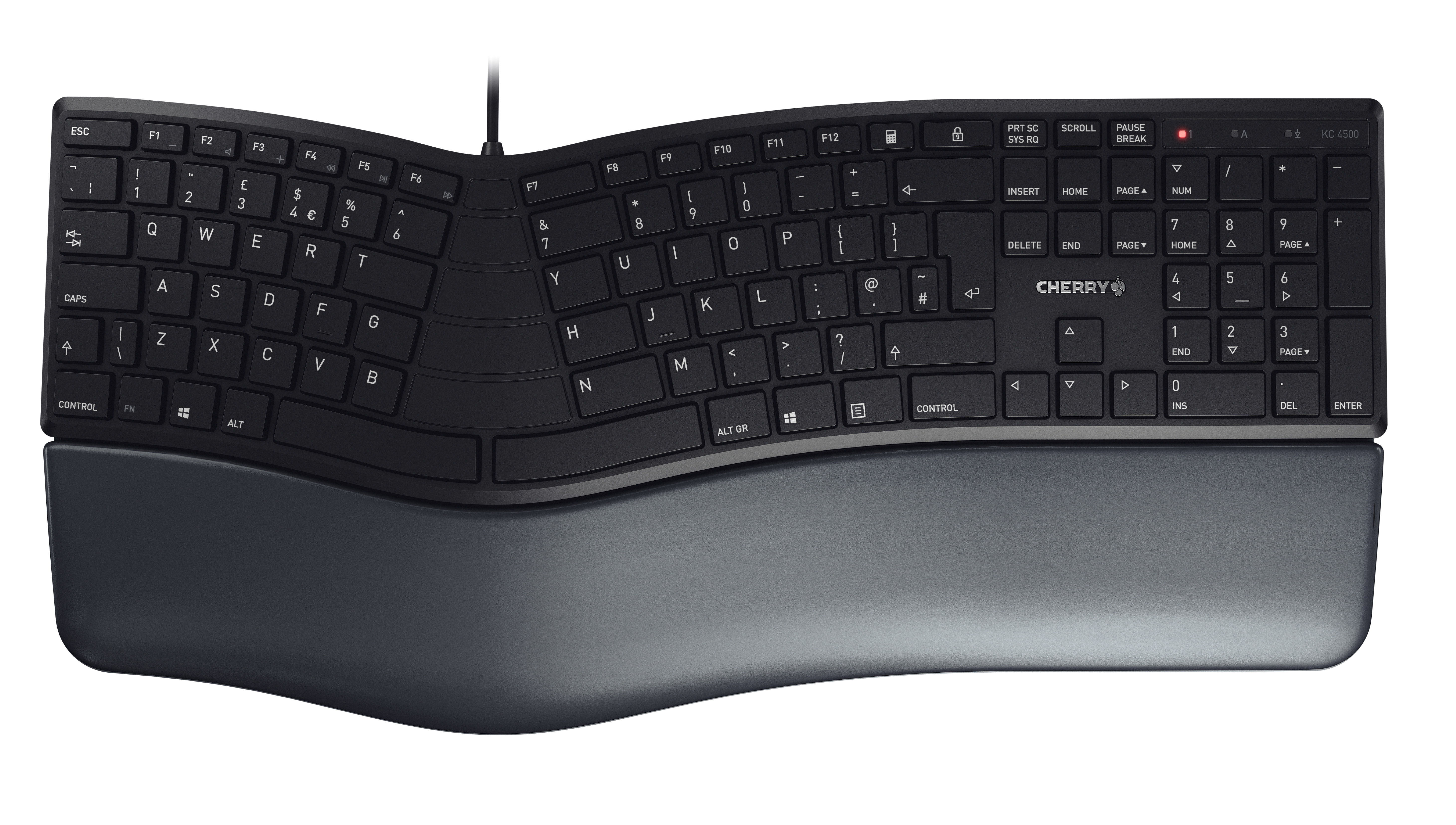 Cherry KC 4500 ERGO Wired Keyboard (GB)