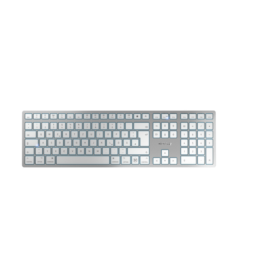 Cherry Xtrfy KW 9100 SLIM for Mac Rechargeable desktop set (DE)