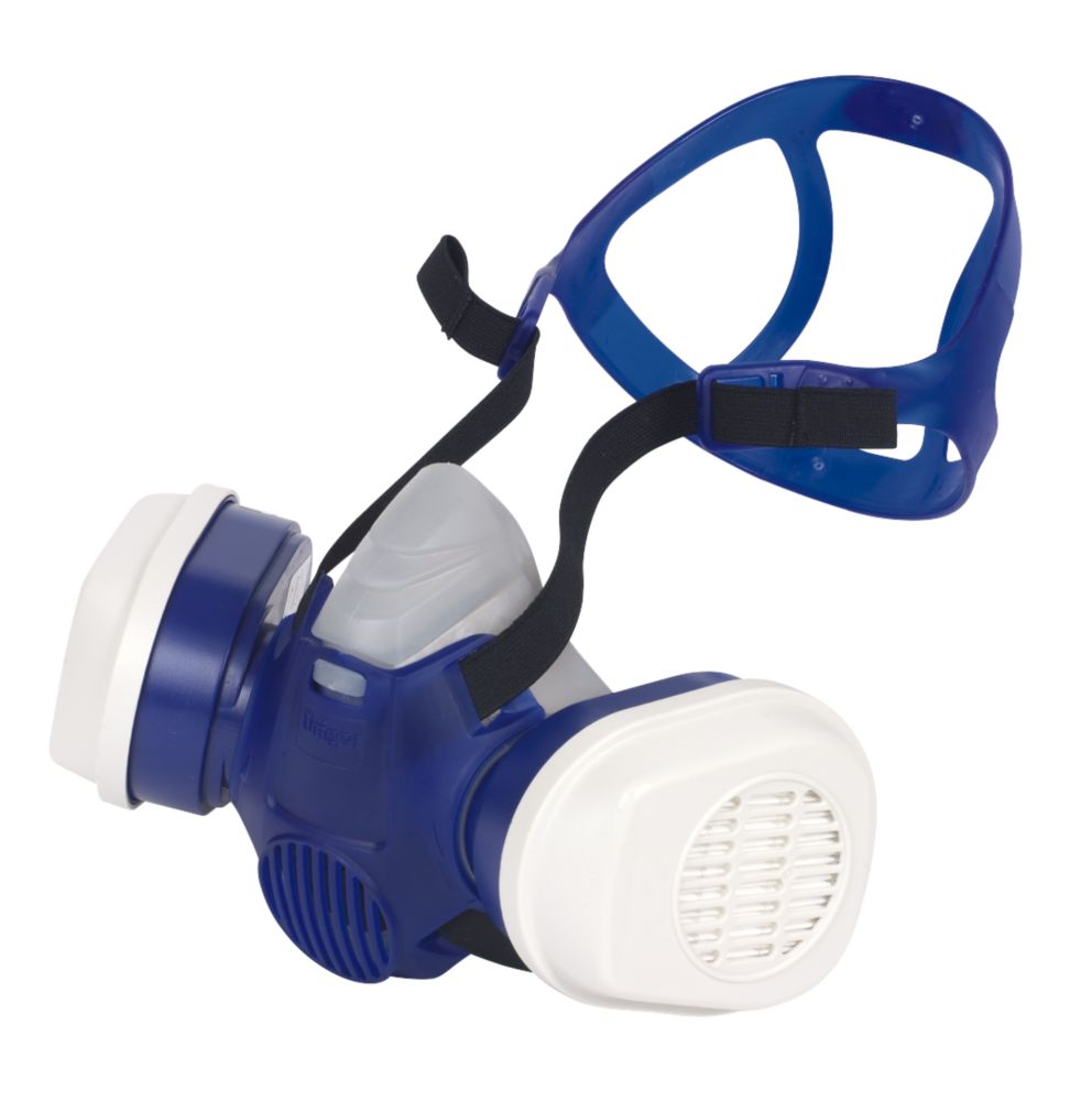 Draeger Demi-masque pour peintres et applications agricoles X-plore 3300+ avec filtres A2-P3