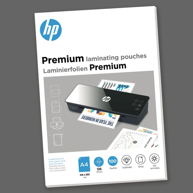 HP Film de plastification Hp Premium A4 100 pièce(s)