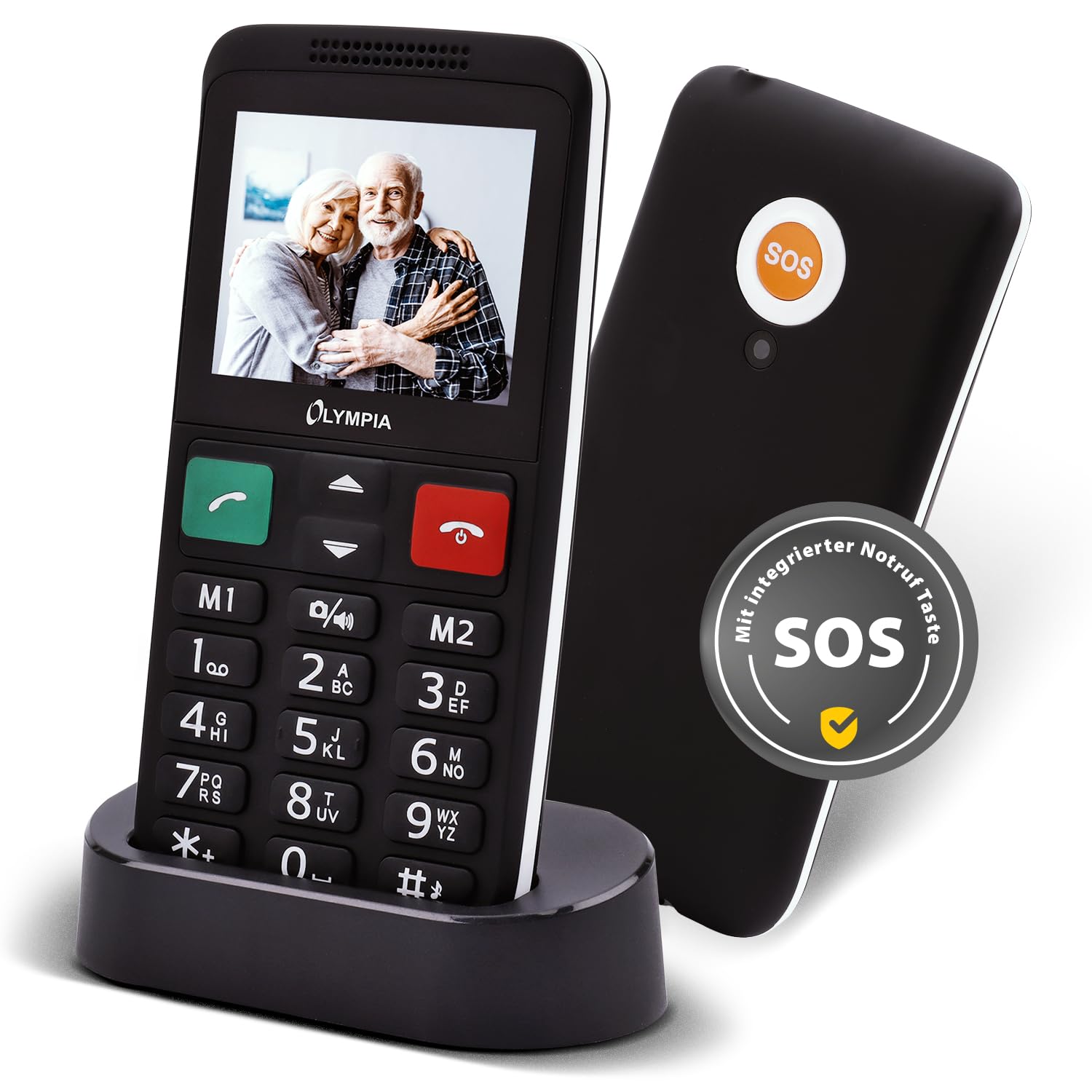 Olympia Mobiltelefon LUX schwarz