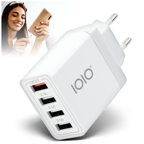 Olympia IOIO Ladegerät UL4 3xUSB-A3.1/1xUSB-A QC3.0     weiß