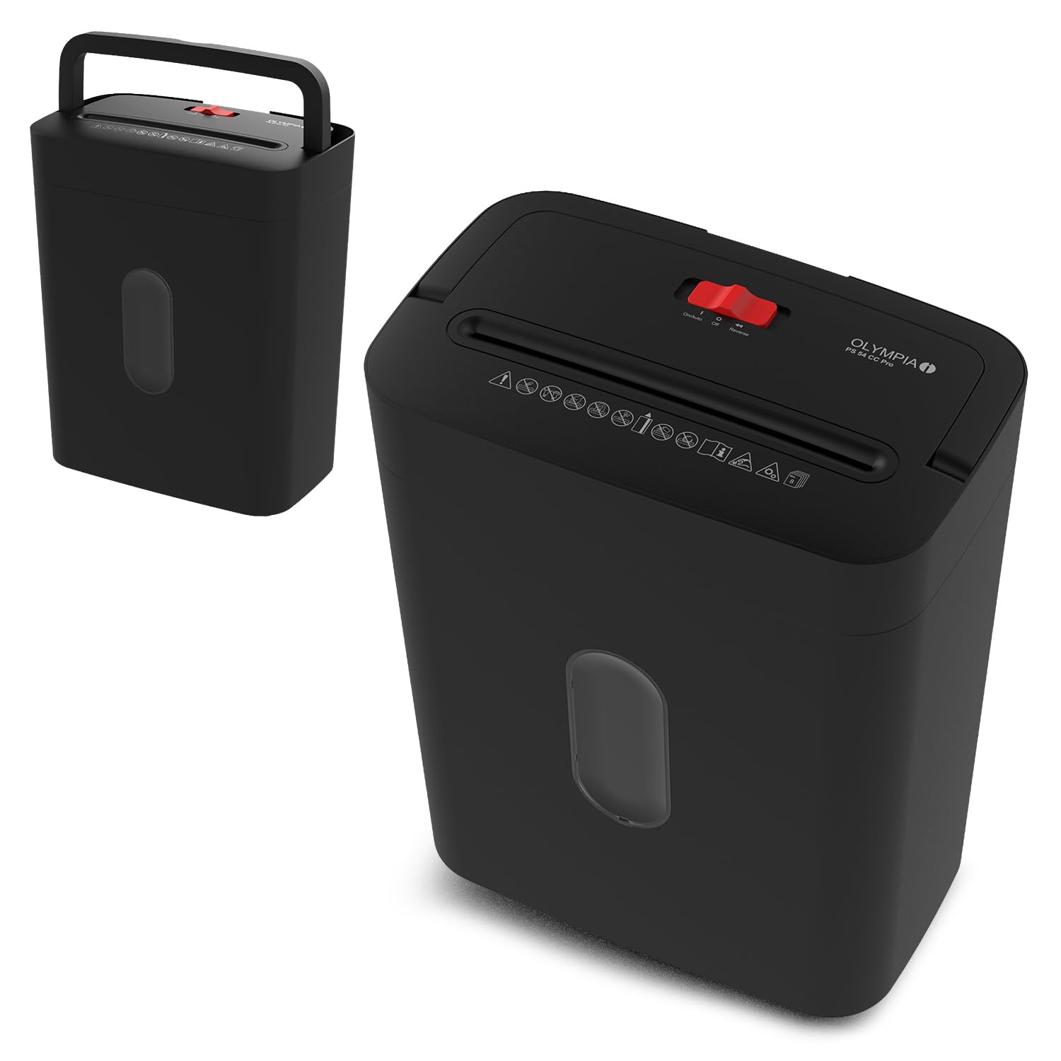 Olympia Aktenvernichter PS 54 CC Pro schwarz