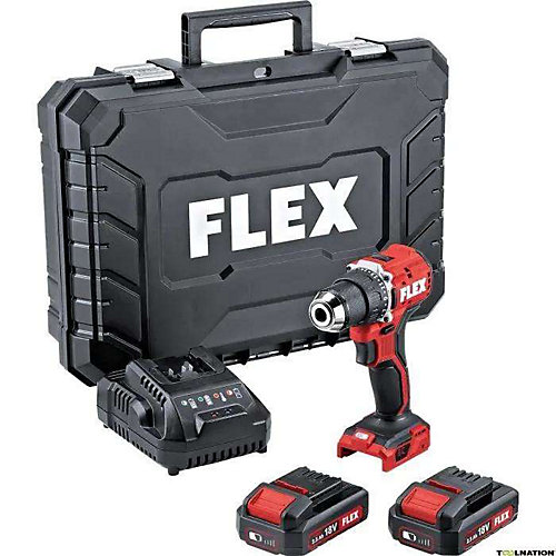 FLEX perceuse flex visseuse 18.0 V avec batterie 2.5 Ah 2 sans coffret