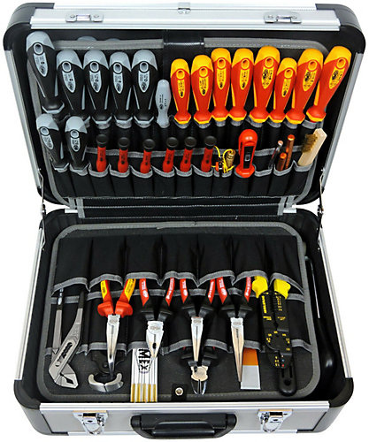 Famex Valise à outils en aluminium