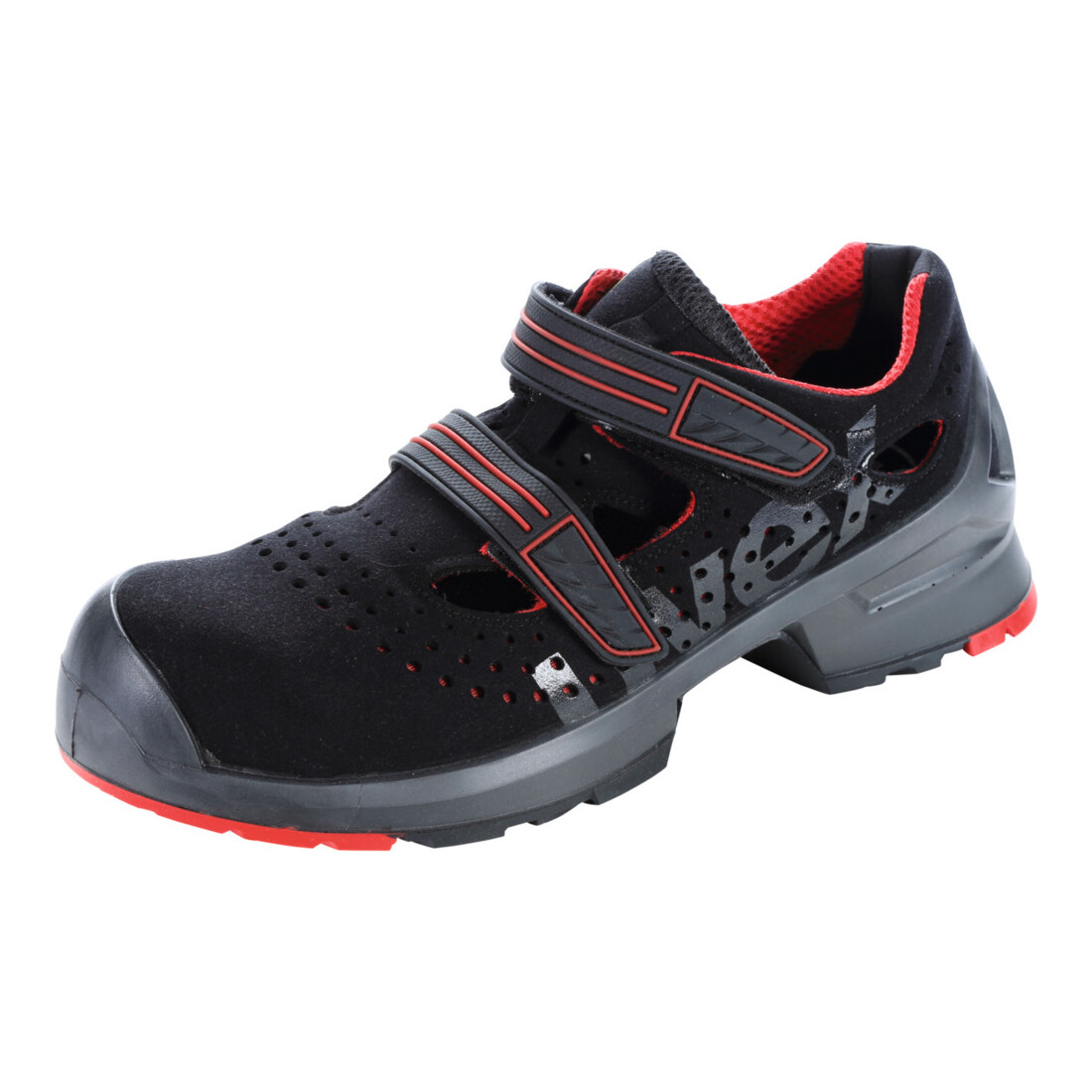 Uvex UVEX Sandales noires/rouges  1 x-tended support, S1P, Pointure EU: 43