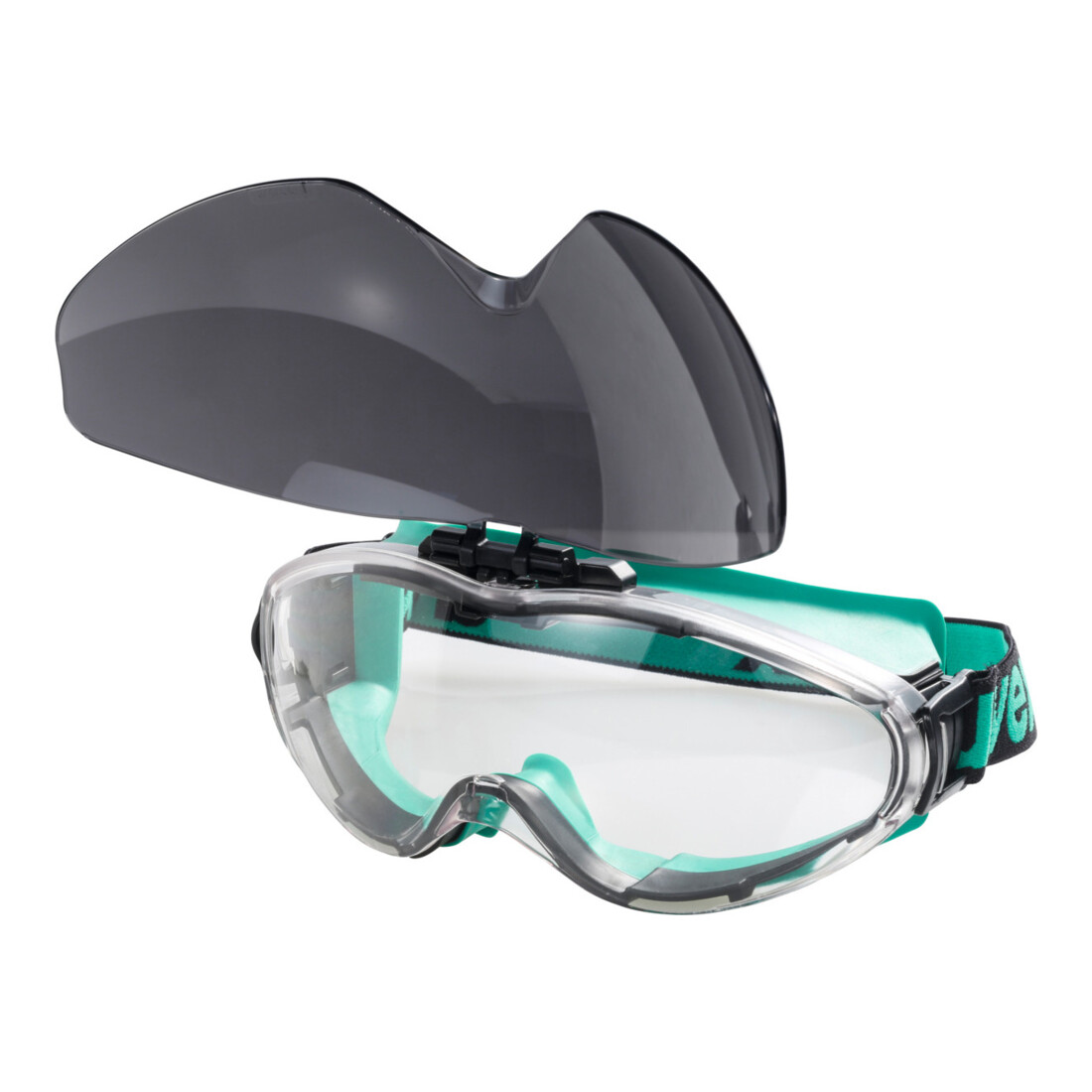 Uvex UVEX Lunettes de protection intégrales pour soudeurs ultrasonic flip-up, Classe de protection: 5