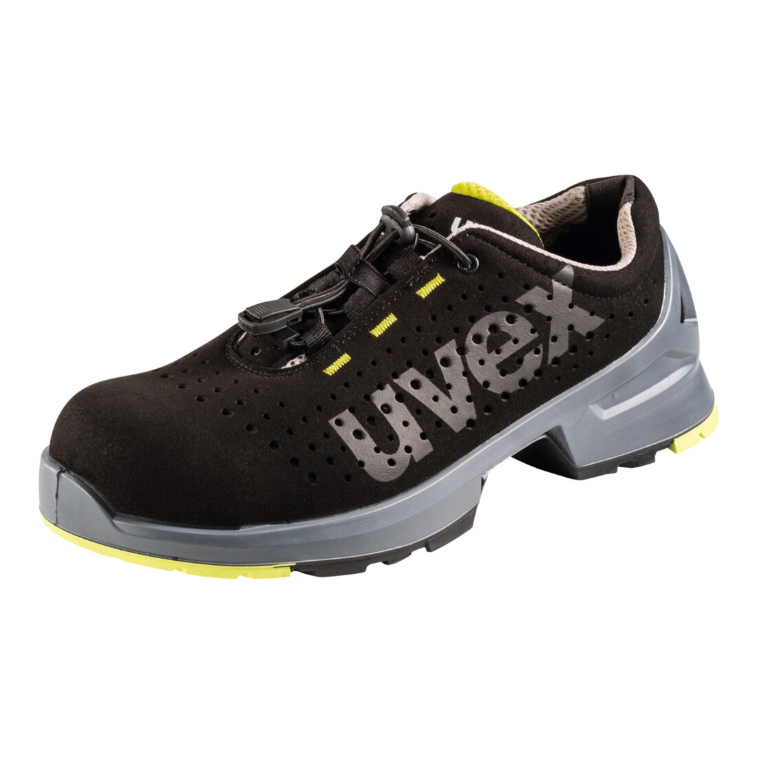 Uvex UVEX Chaussures basses noires/jaunes  1, S1, Pointure UE: 42