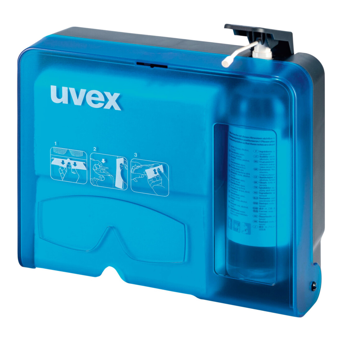 Uvex UVEX Station de nettoyage pour lunettes, Type: STATION