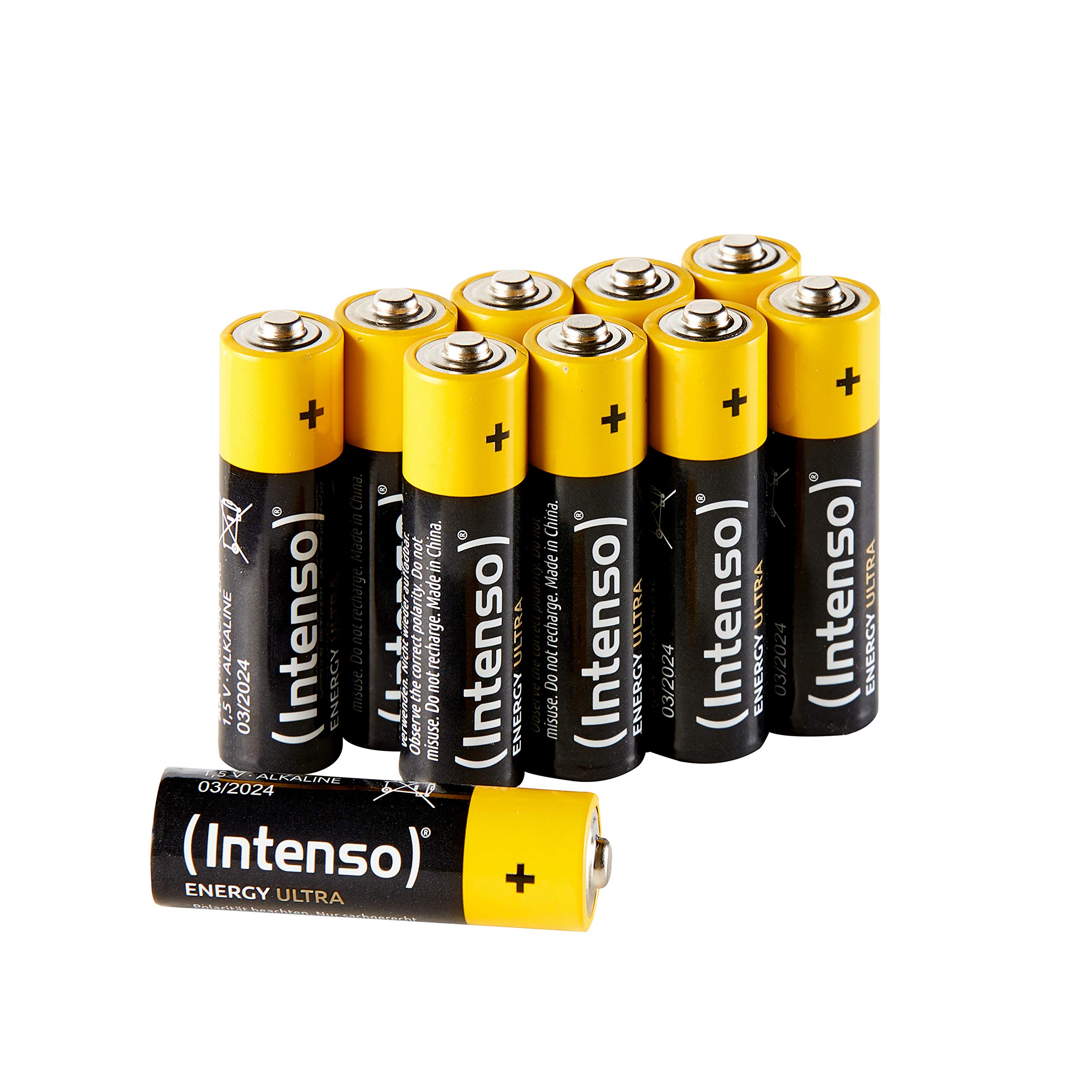 INTENSO INTENSO ENERGY ULTRA BATTERIJEN / AA FORMAAT / LR6 / VERPAKKING VAN 10STUKS IN BLISTER