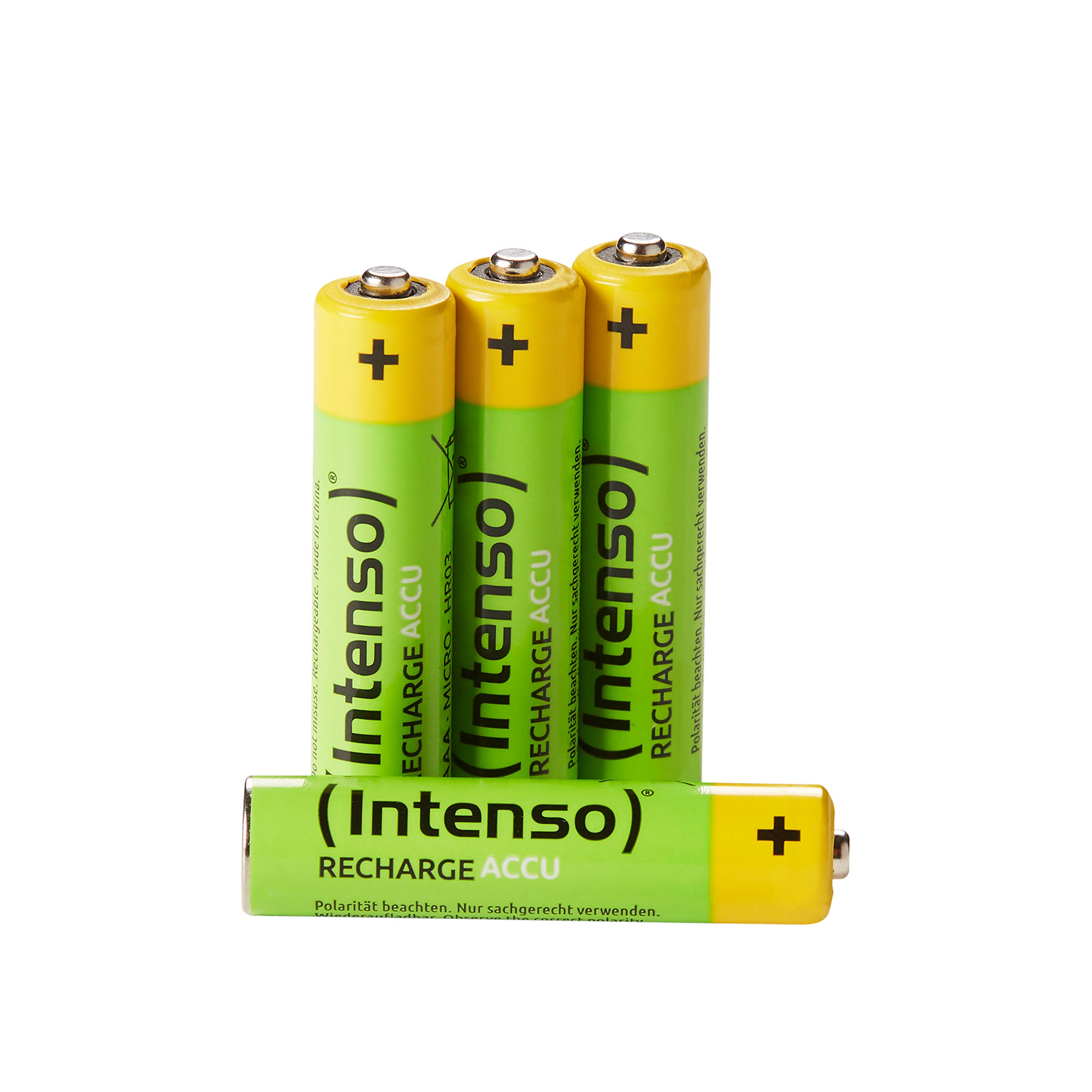 INTENSO INTENSO ENERGY ECO 850MAH HR03 AAA OPLAADBARE ACCU'S / VERPAKKING MET 4STUKS IN BLISTER