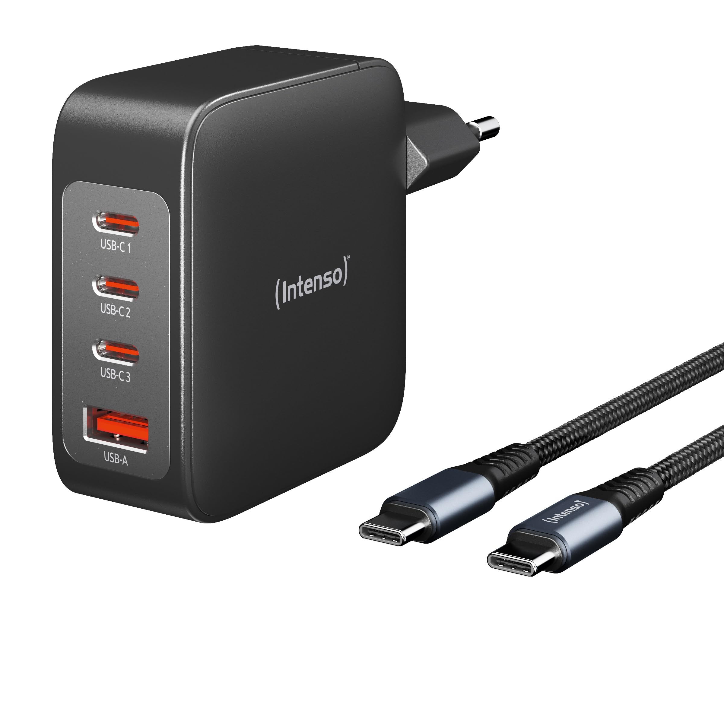 INTENSO Power Adapter 140 watt + USB-C cable 2m