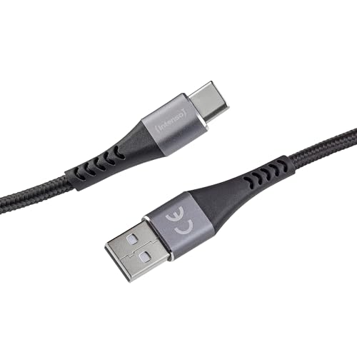 INTENSO USB Cable A315C (A-to-C) Black 1.5m Plastic/Nylon