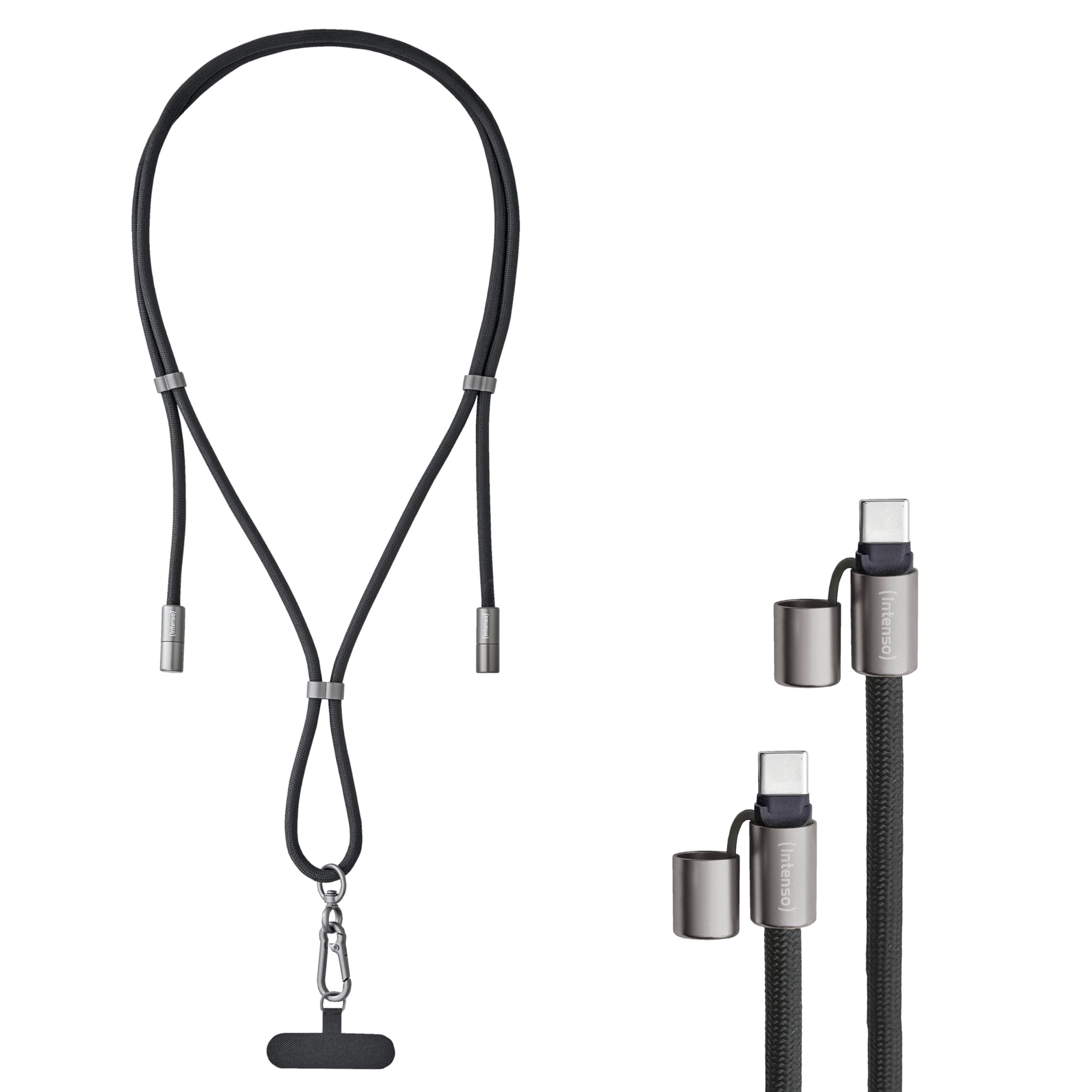 INTENSO Handykette et Lade-/Datenkabel Cell Phone Charging Lanyard