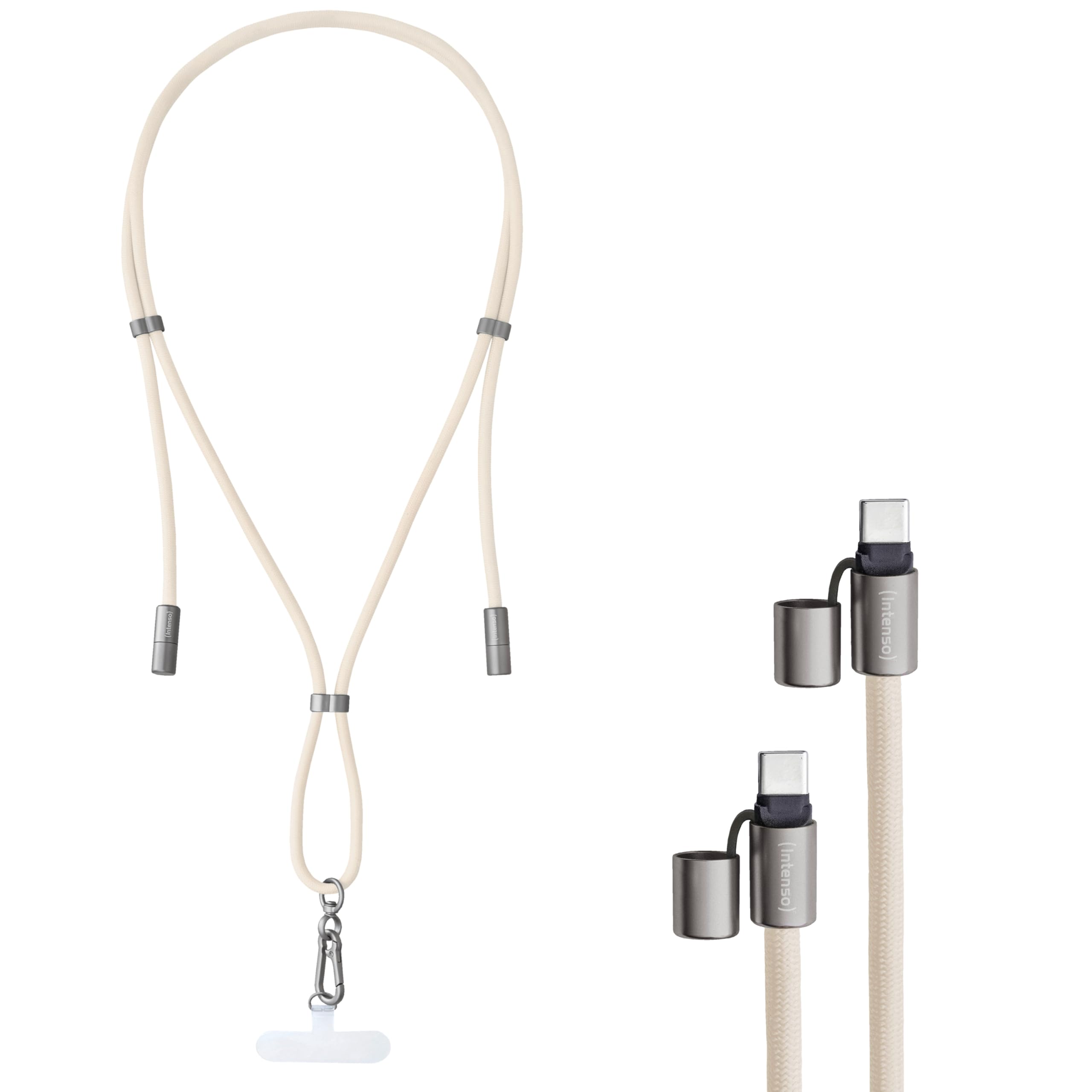 INTENSO Handykette et Lade-/Datenkabel Cell Phone Charging Lanyard