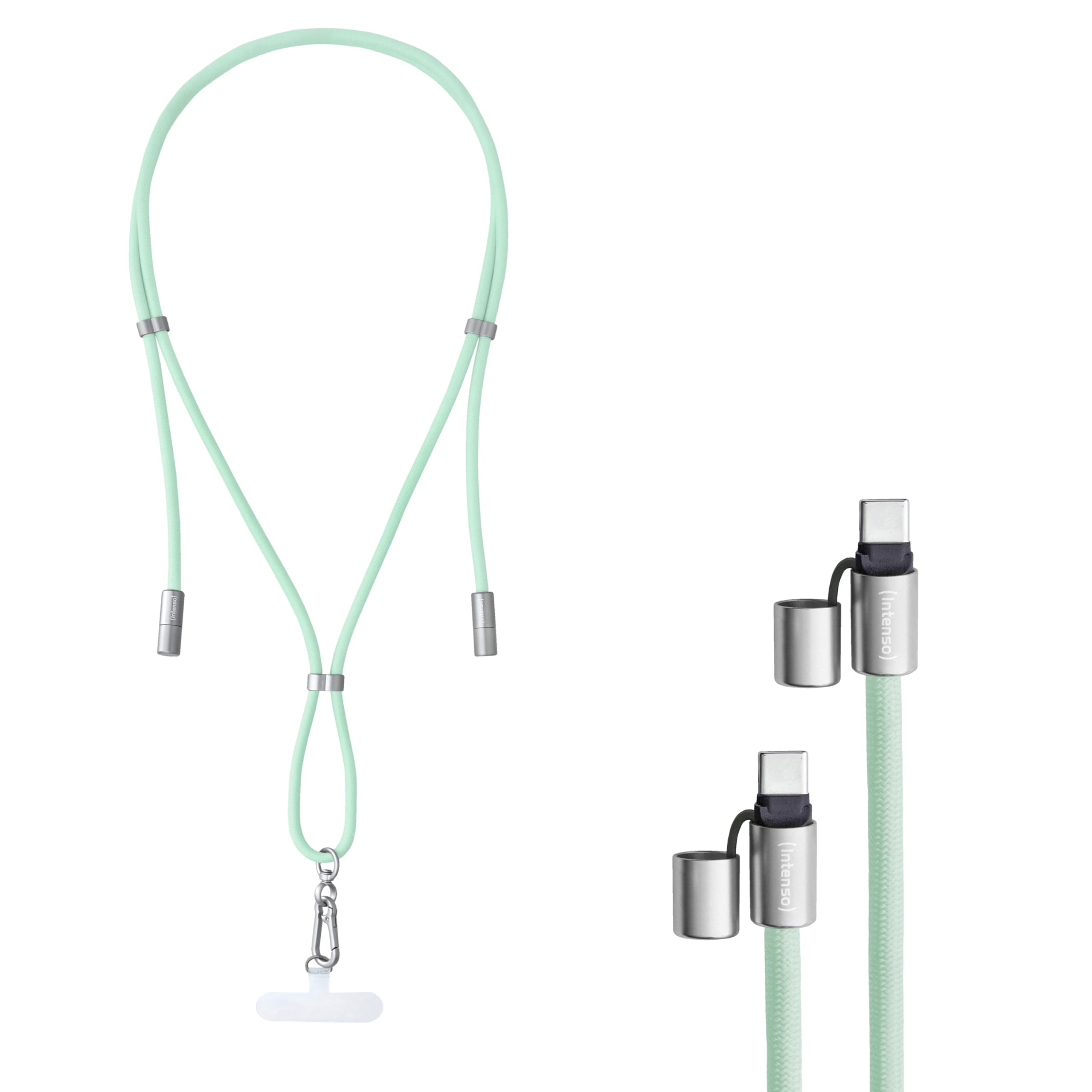 INTENSO Handykette et Lade-/Datenkabel Cell Phone Charging Lanyard
