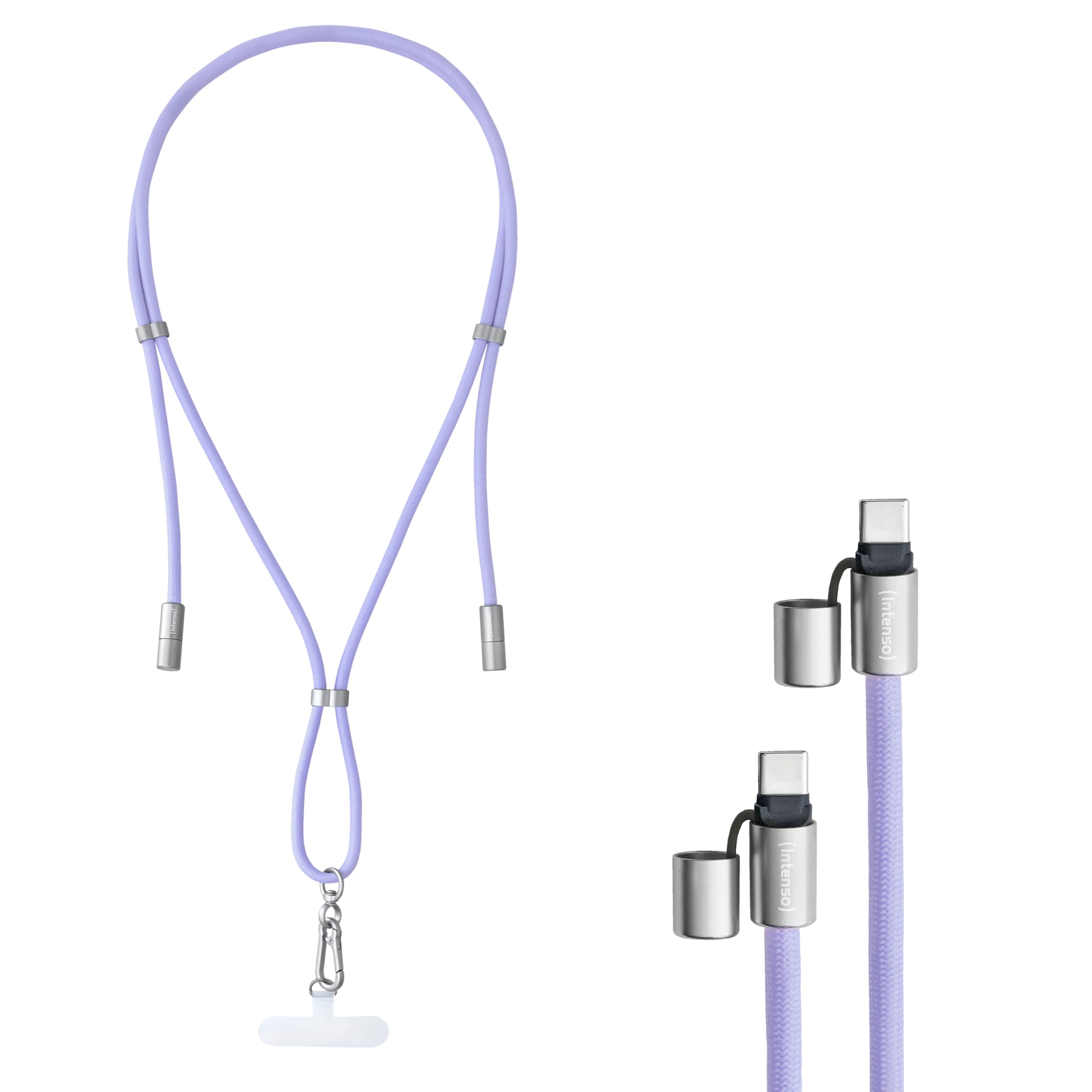 INTENSO Handykette et Lade-/Datenkabel Cell Phone Charging Lanyard