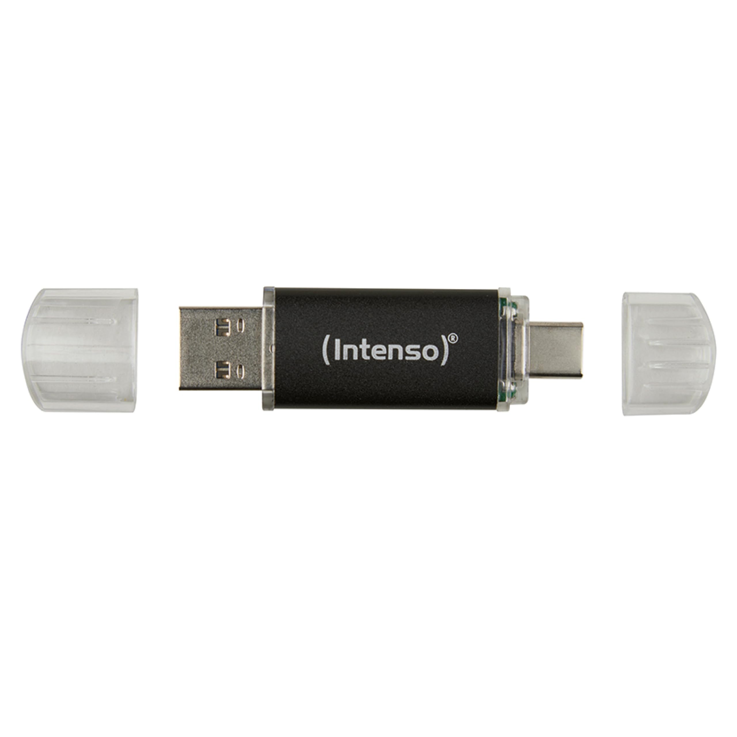 INTENSO USB  16GB TWIST LINE 3.2 Gen1+USB-C Anthracite