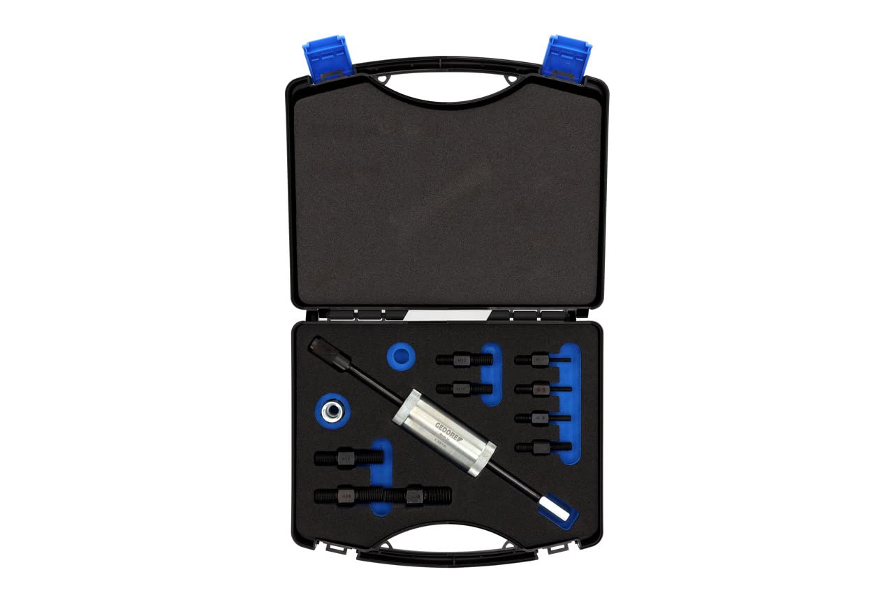 GEDORE Gewindeadapter-Satz avec Gleithammer (11-teilig