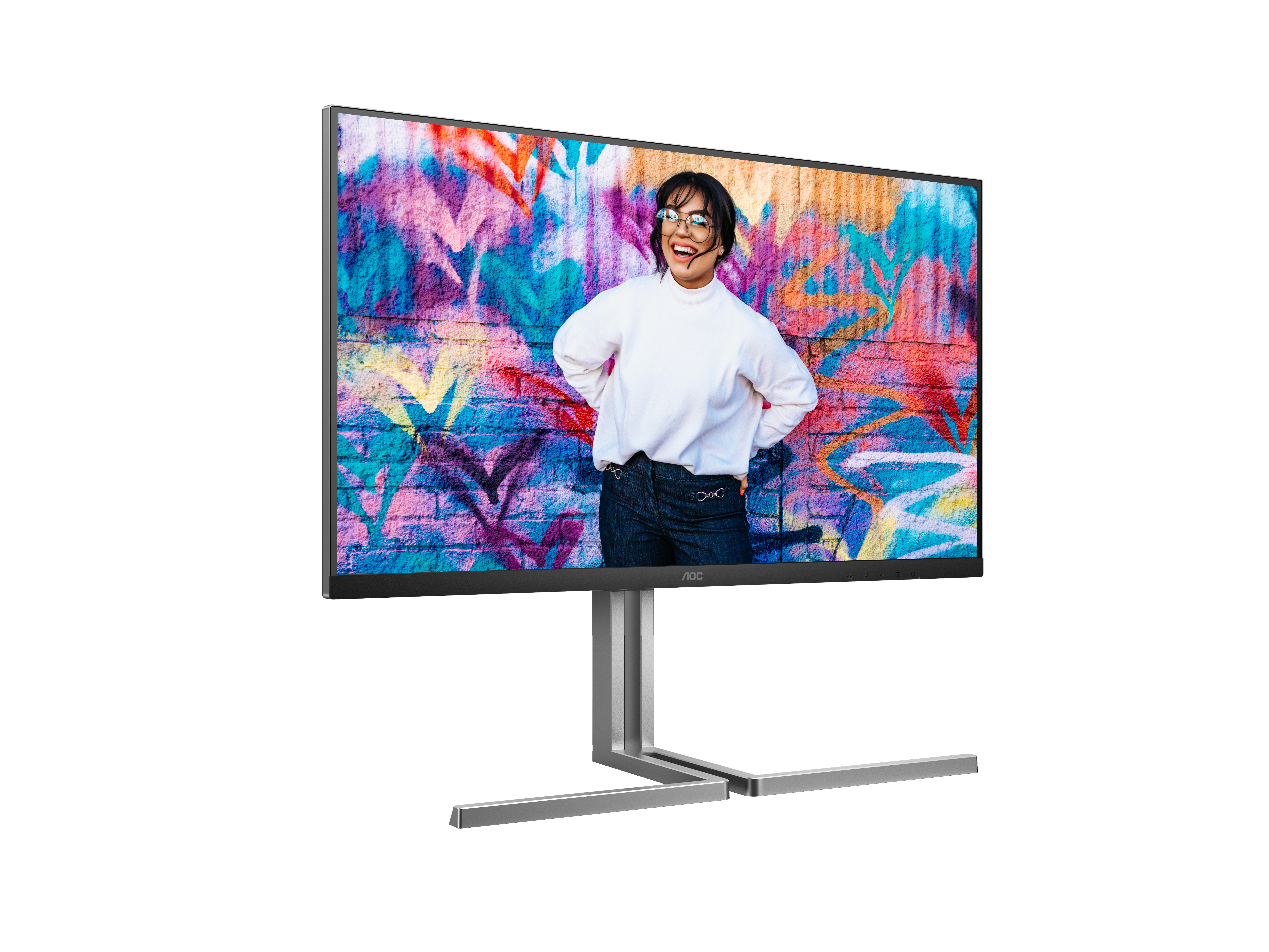 AOC Moniteur Professionnel U32U3CV 31.5 Pouces Nano IPS UHD 4K