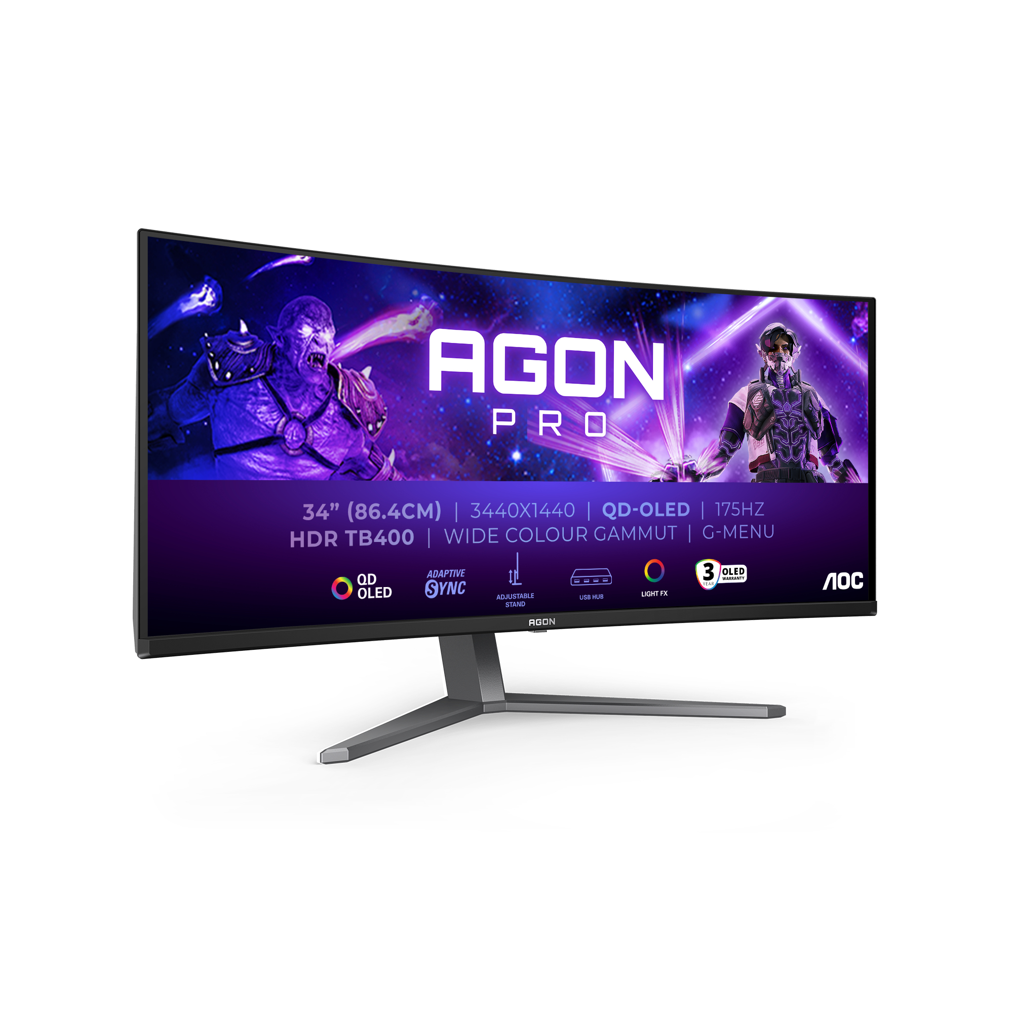 AOC Moniteur Gaming AG346UCD 34