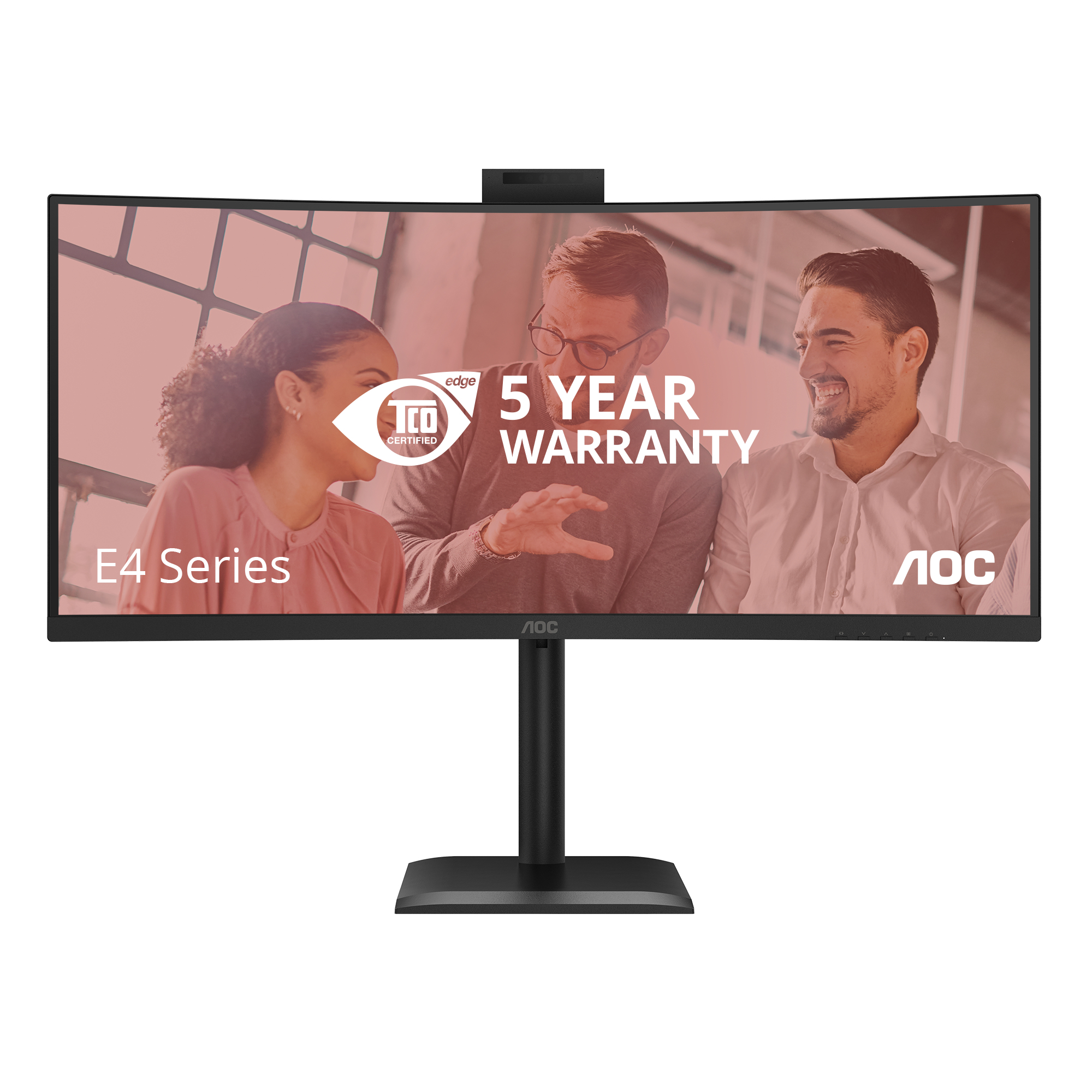 AOC Écran PC Incurvé CU34E4CW 34 Pouces UWQHD