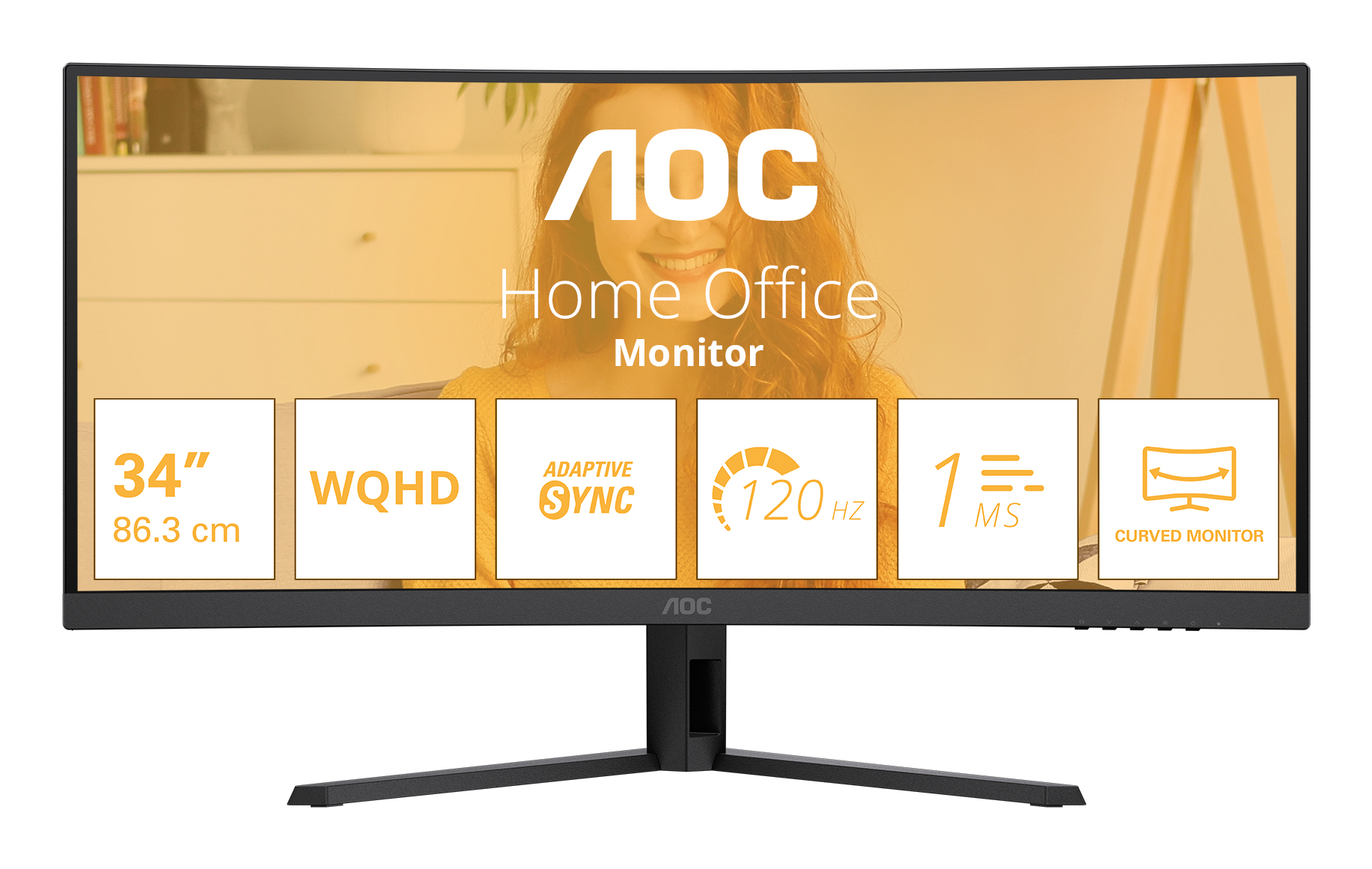 AOC Écran PC UltraWide 34