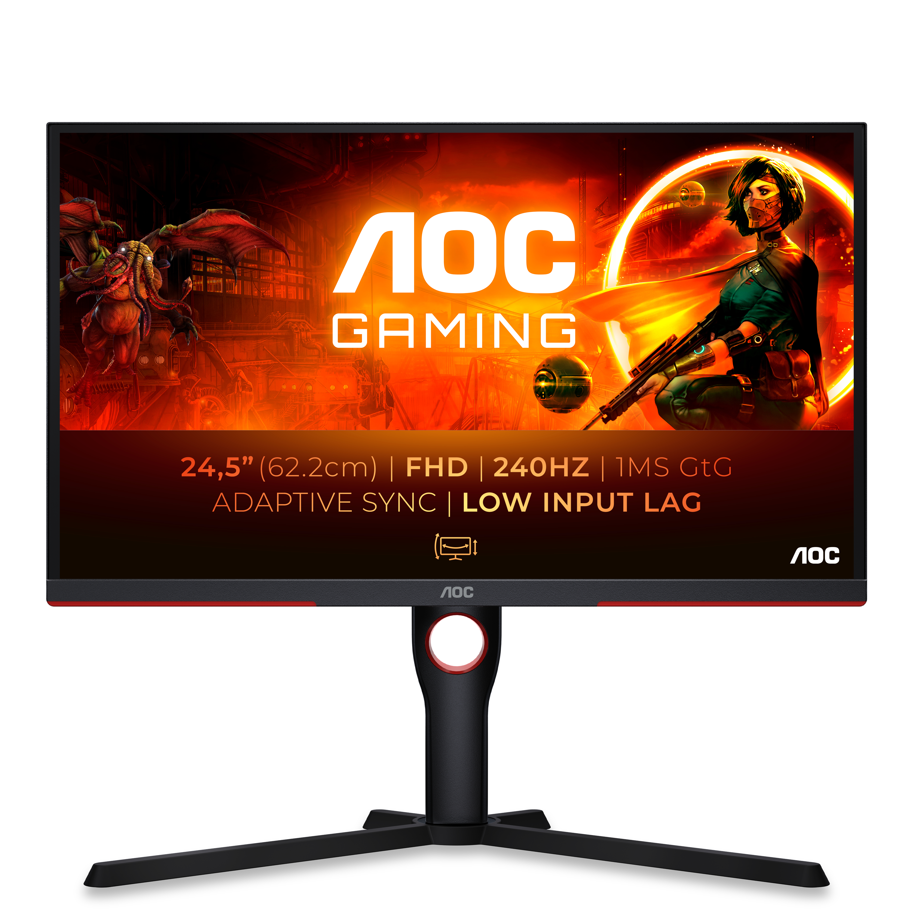 AOC 25G3ZM/BK - Moniteur de Jeu de la Série G3