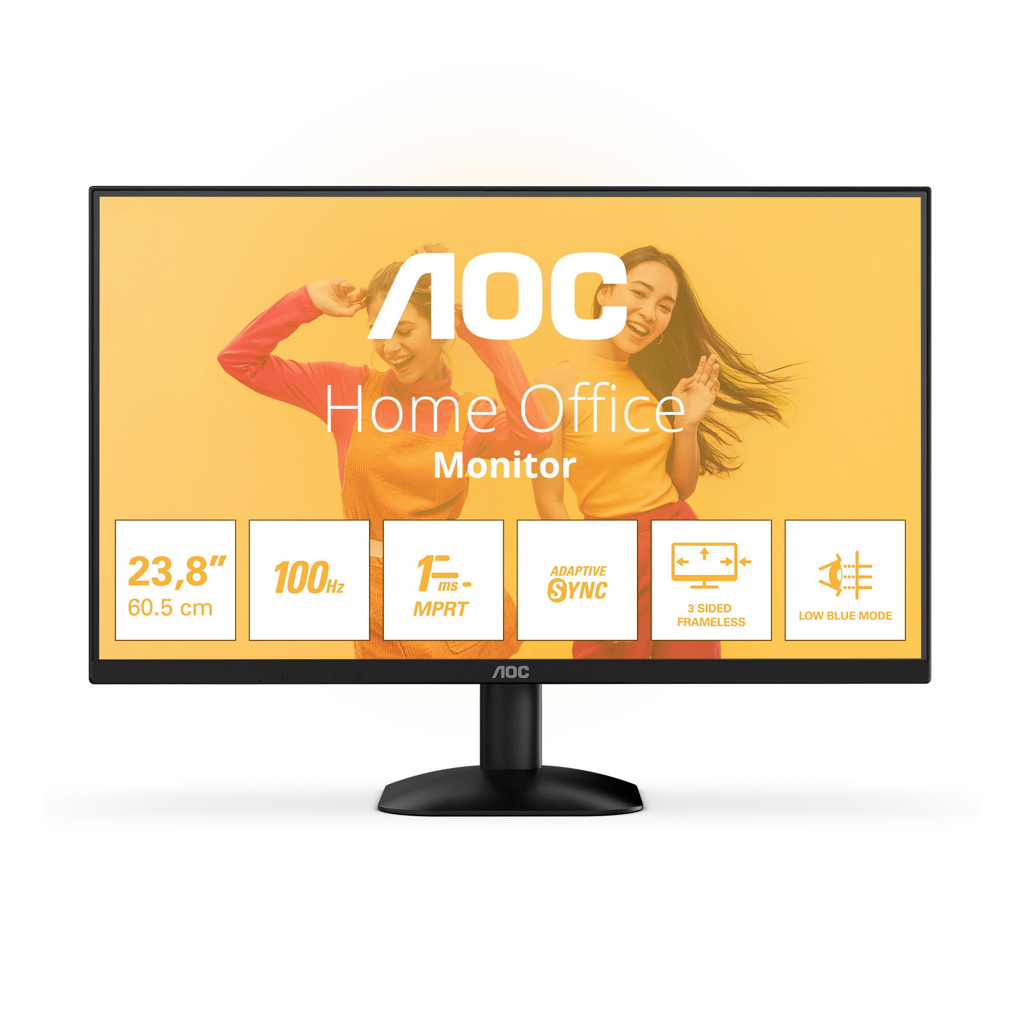 AOC Écran PC 24B35HM2 24 Pouces Full HD 100Hz
