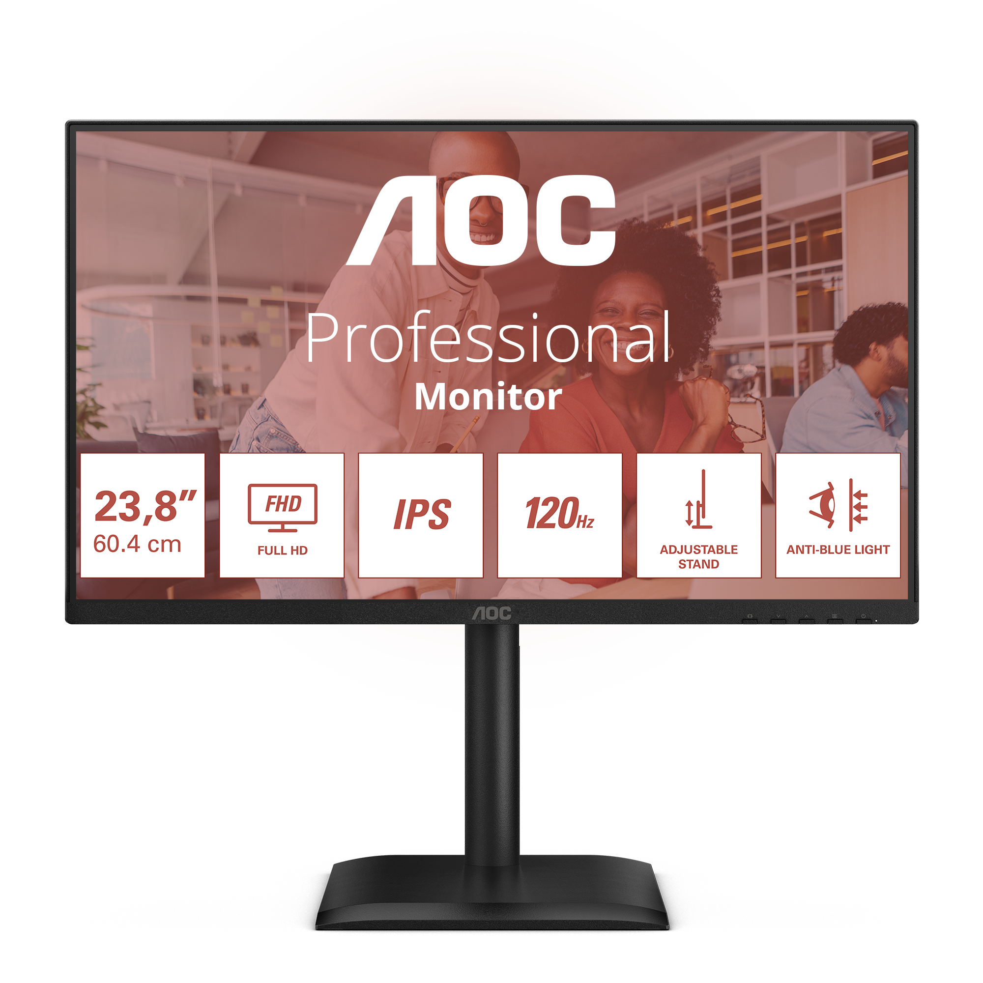 AOC Écran PC 24E4U 24 Pouces Full HD