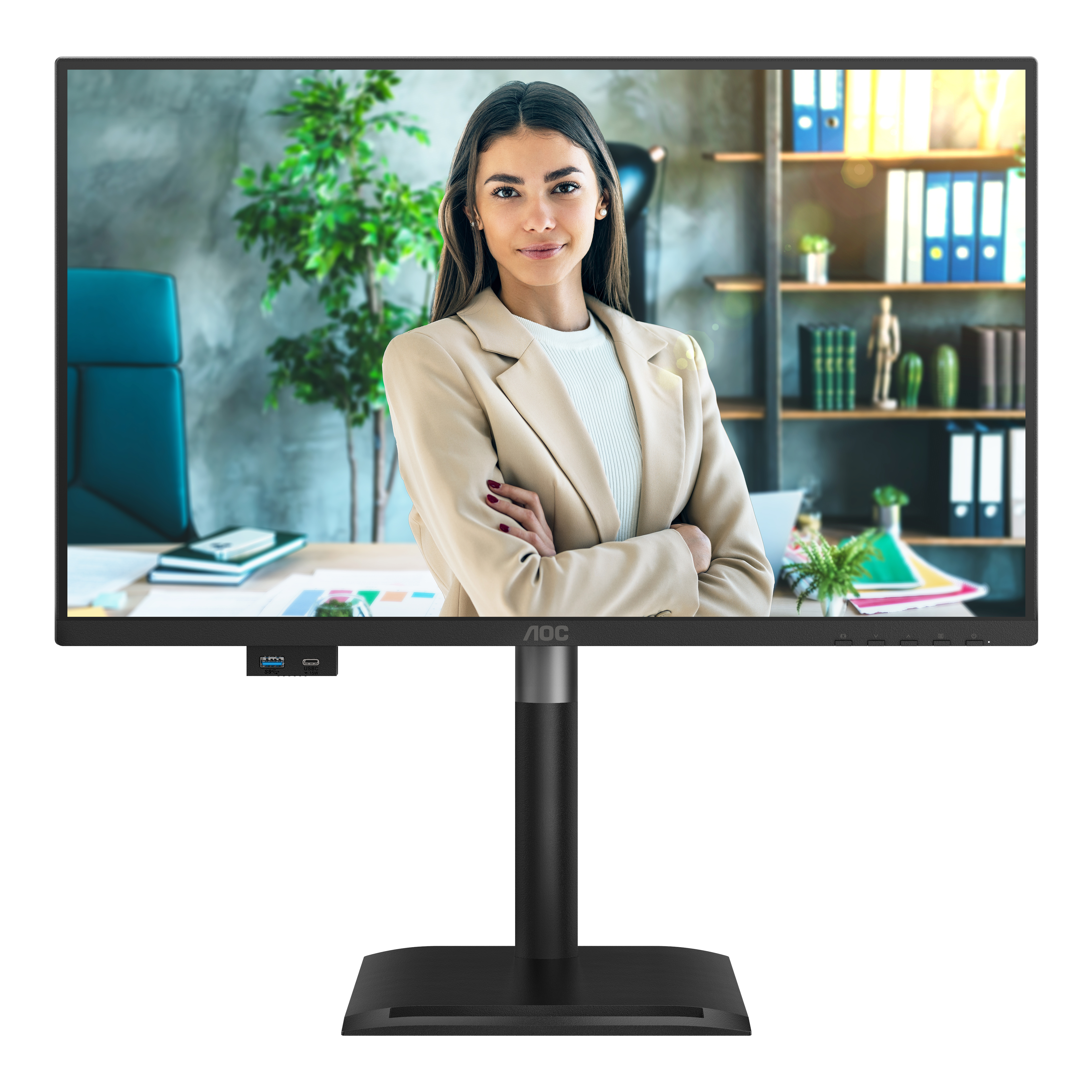 AOC Ecran PC 24P4U 24 Pouces 4K UHD