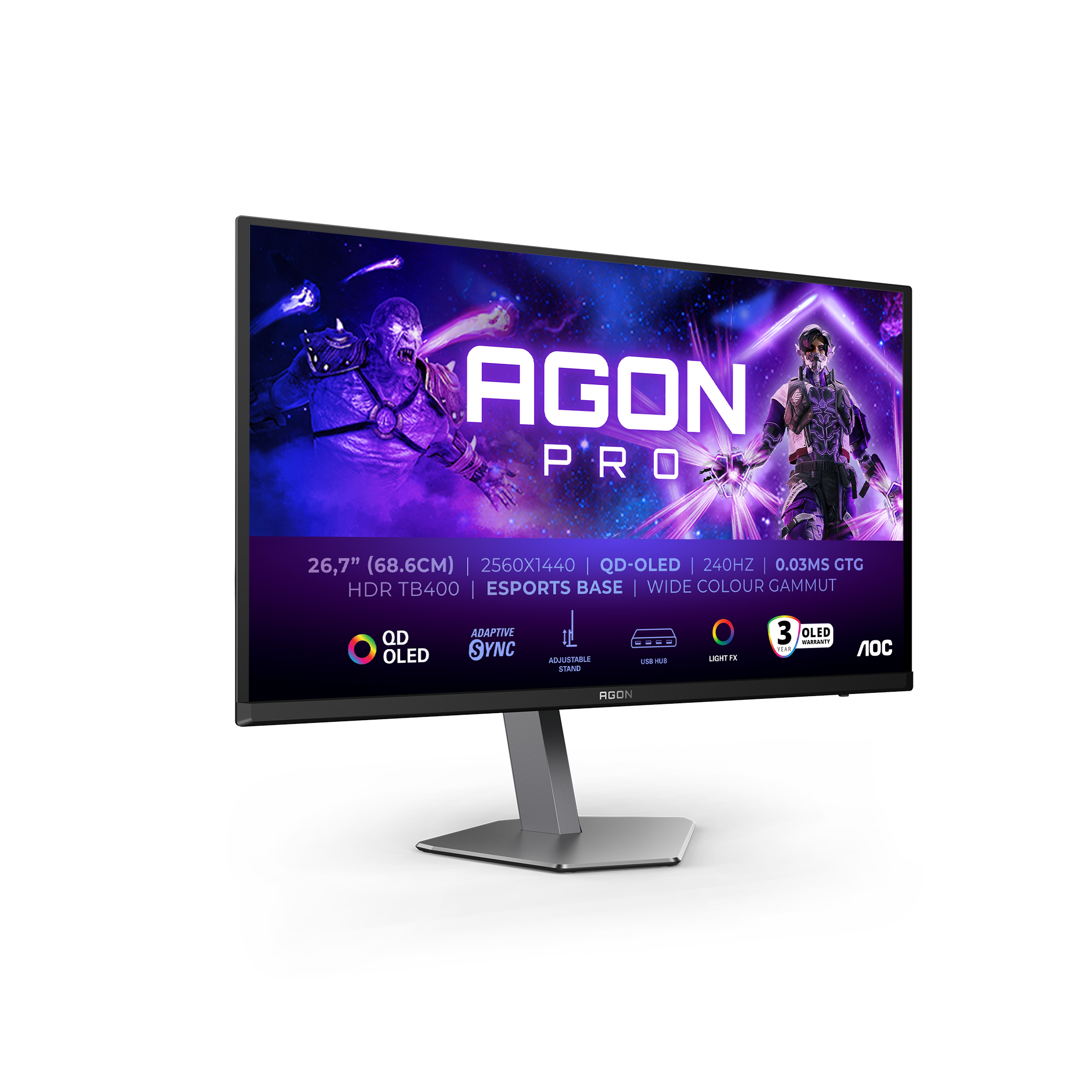 AOC Écran PC Gaming AG276QZD2 27