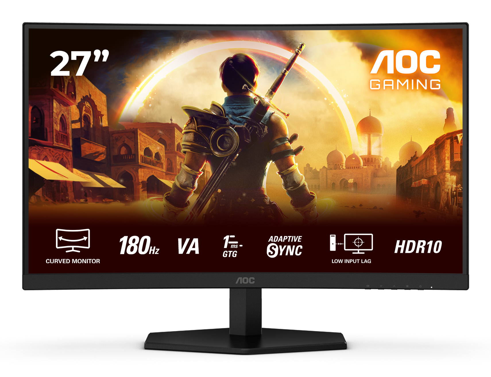 AOC G4 C27G42E Moniteur Gaming Curvé 27