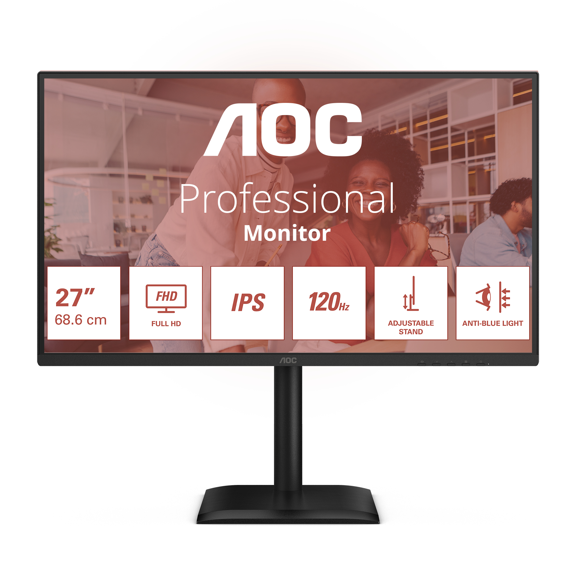 AOC Écran PC 27E4U 27 Pouces 4K UHD