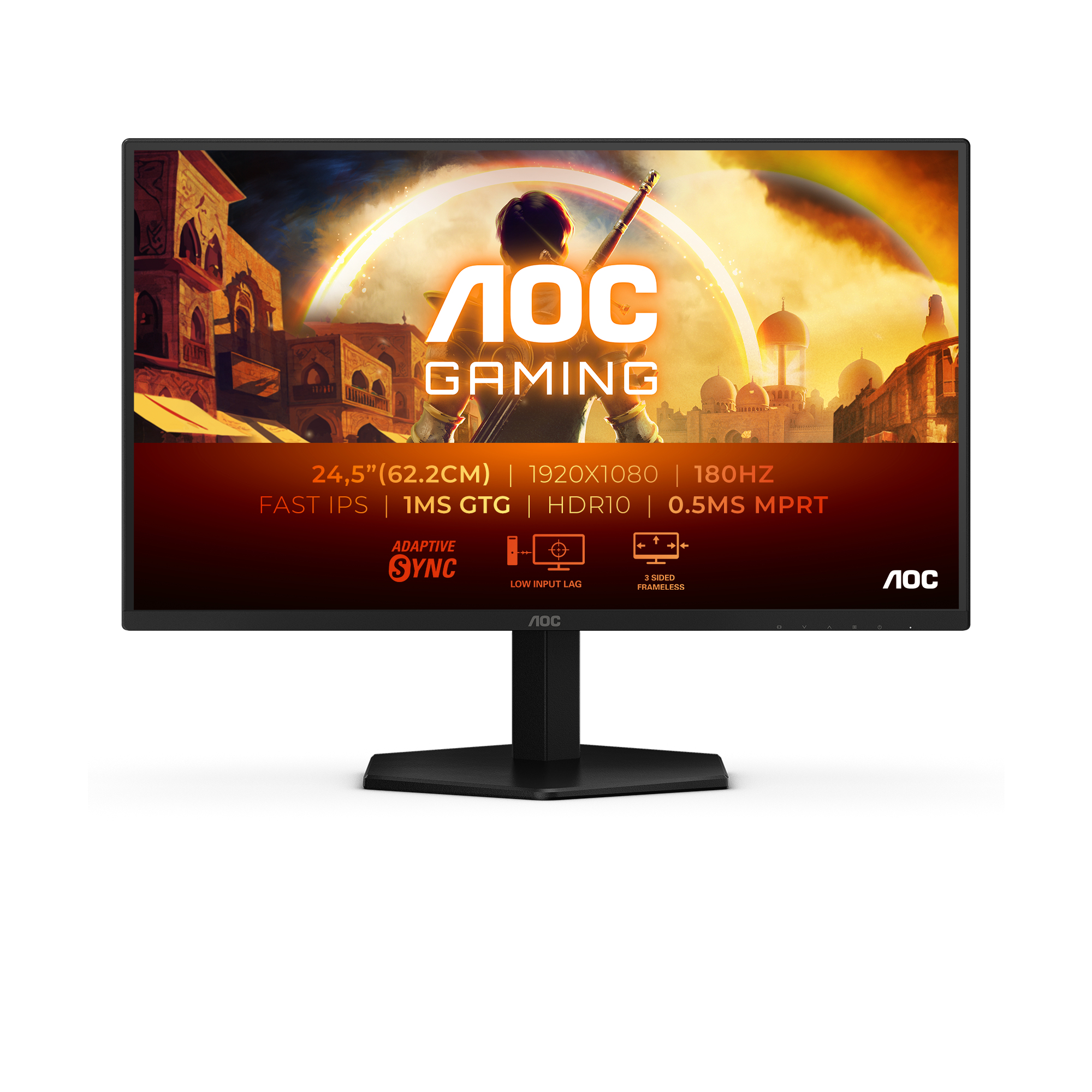 AOC Écran PC Gamer 25G42E 24,5