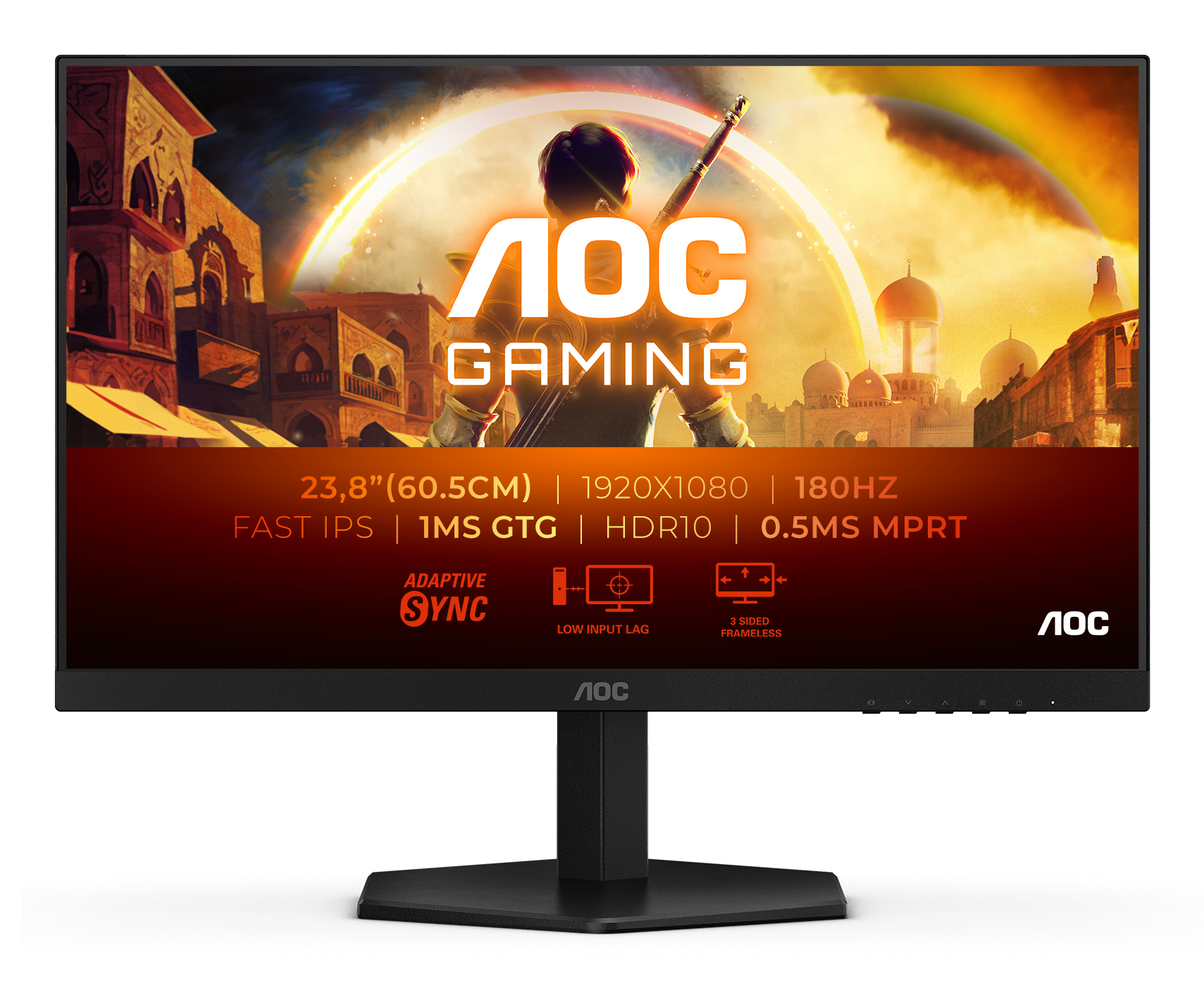 AOC Écran PC Gamer 24G42E 24 Pouces Full HD
