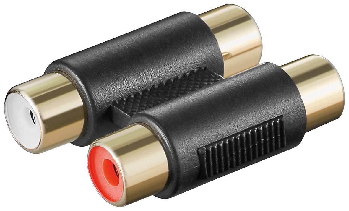 Goobay Adapter Cinch 2xKupplung<->2xKupplung