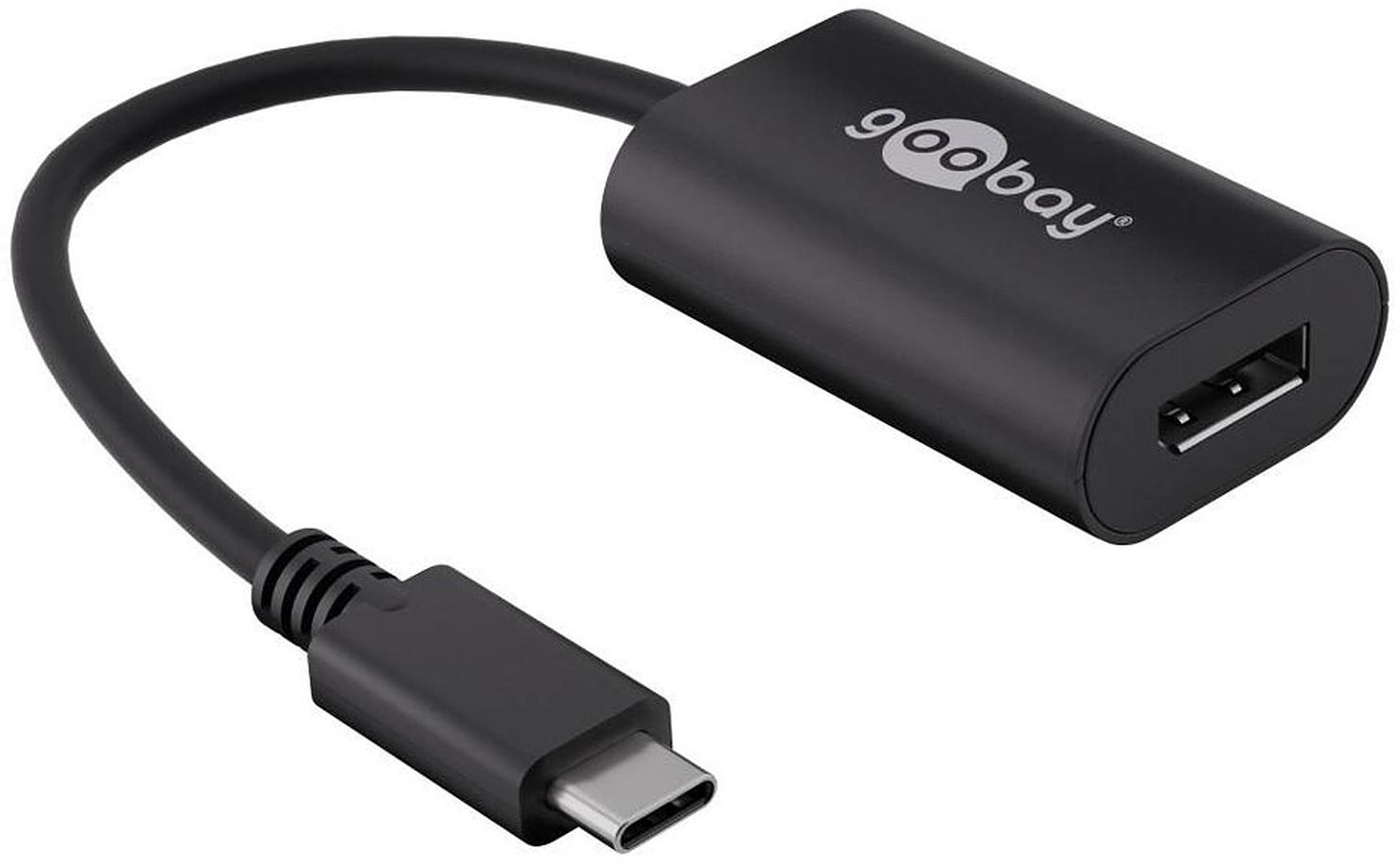 Goobay Adaptateur USB 3.1 Type-C / DisplayPort (M/F)
