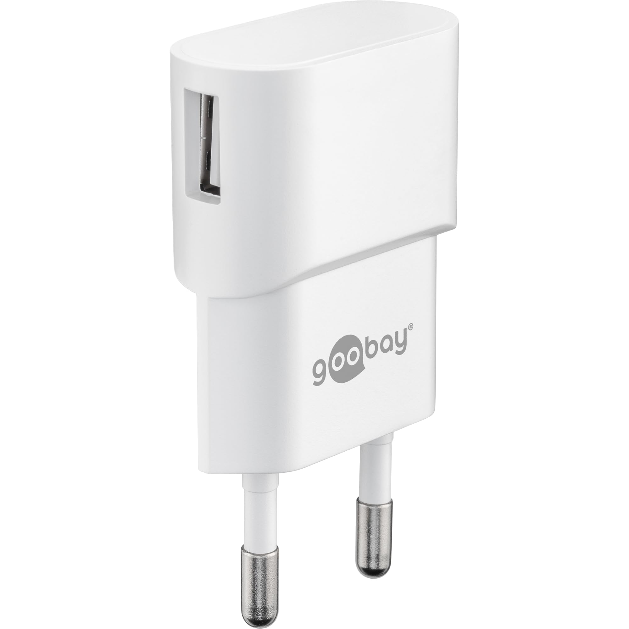 Goobay Chargeur secteur 1x port USB-A 5W (Blanc)