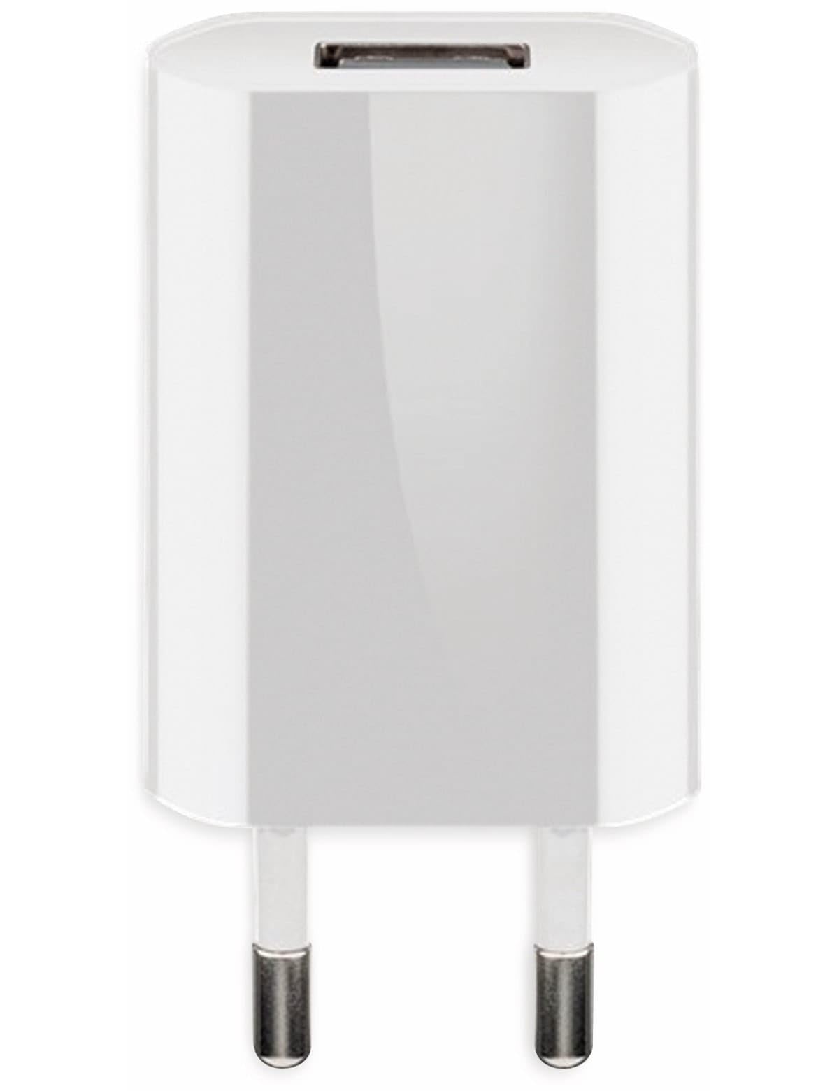 Goobay USB-Ladegerät 1 A (5W) blanc