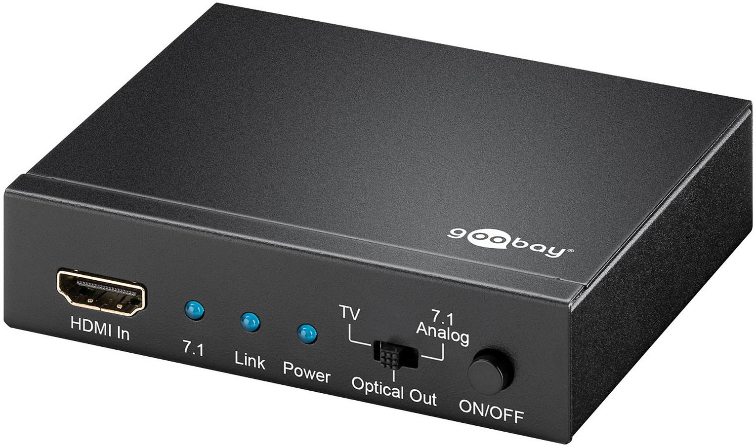 Goobay HDMI Audio Extractor 4K@60Hz