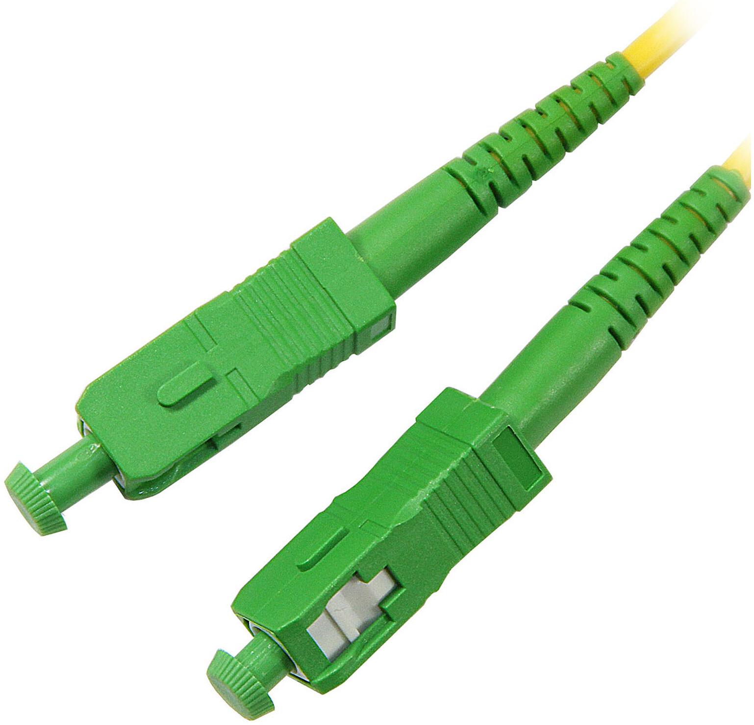 GENERIQUE Jarretière optique simplex monomode 9/125 SC-APC/SC-APC (30 mètres)