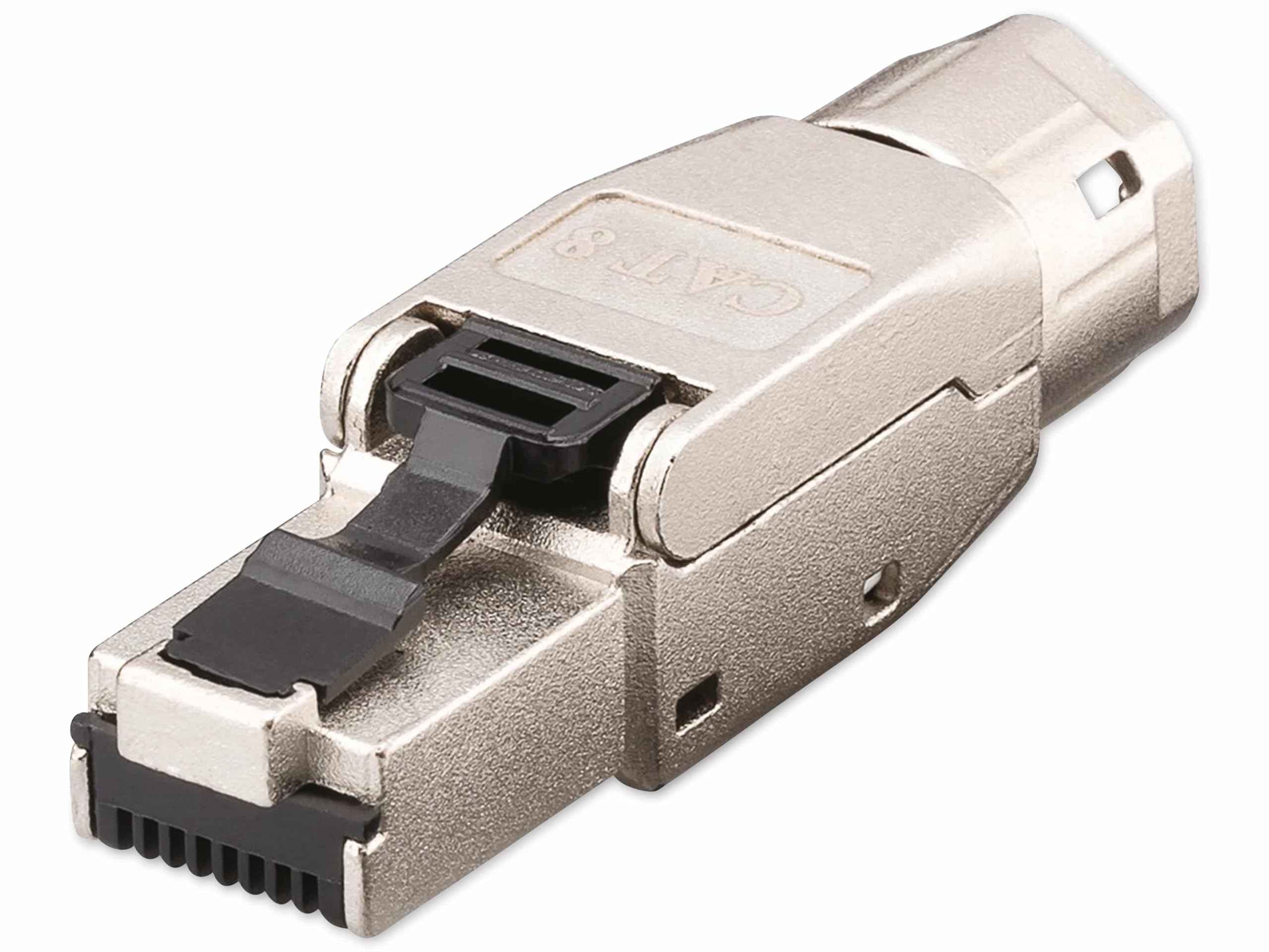 Goobay CAT 8.1 feldkonfektionierbarer RJ-45 Stecker