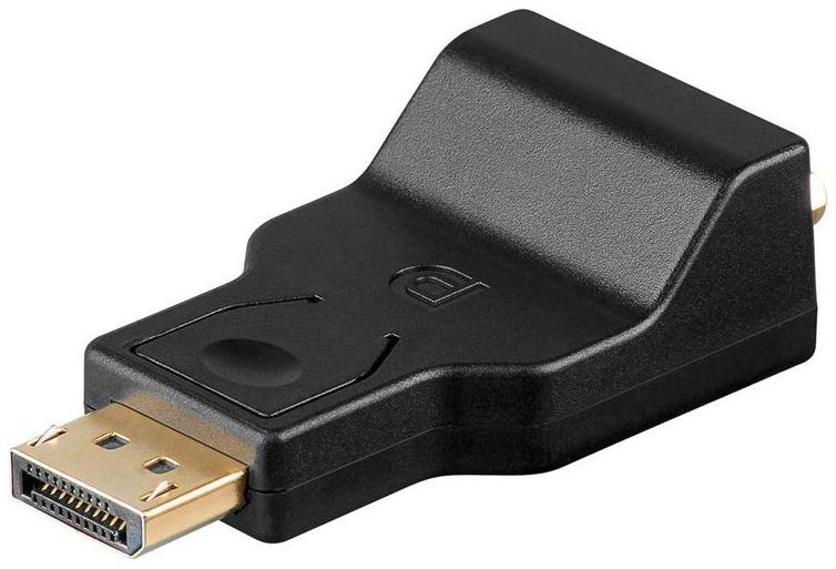 Goobay Adaptateur DisplayPort mâle 1.1 vers VGA femelle (D-sub DE-15) (Noir)