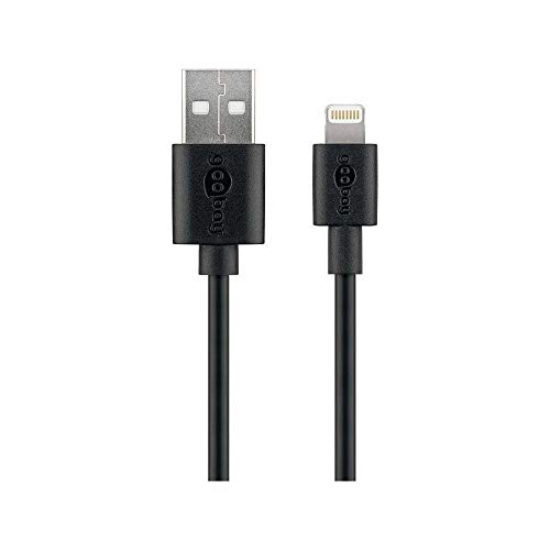 Goobay Cable USB  vers Lightning 1m M/M (Noir)